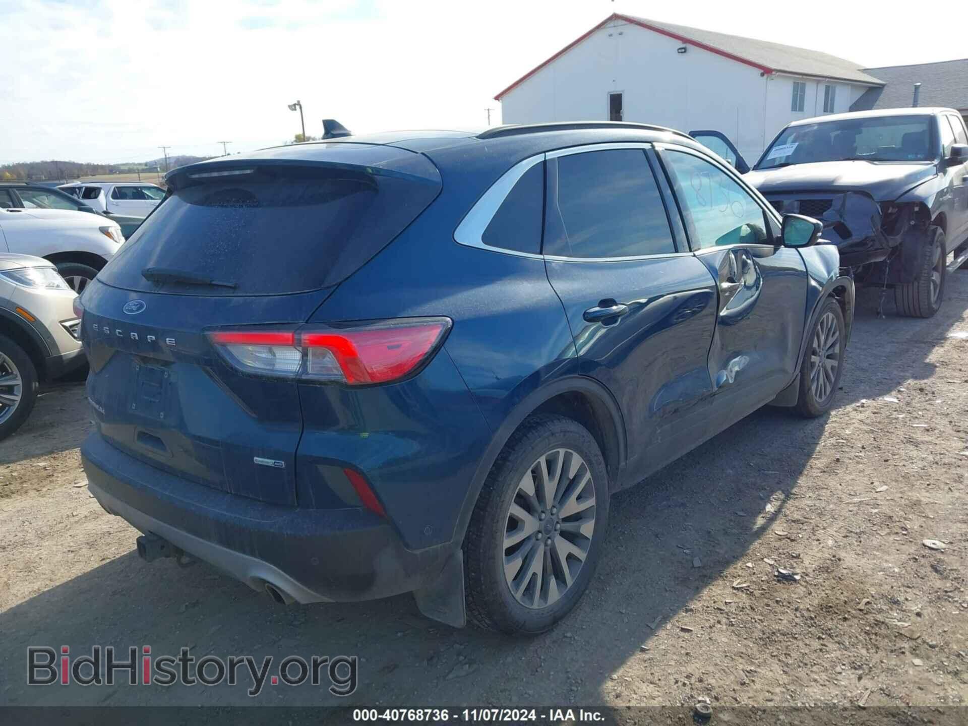 2020 FORD ESCAPE - VIN: 1FMCU9J97LUA91456 - Photo 4