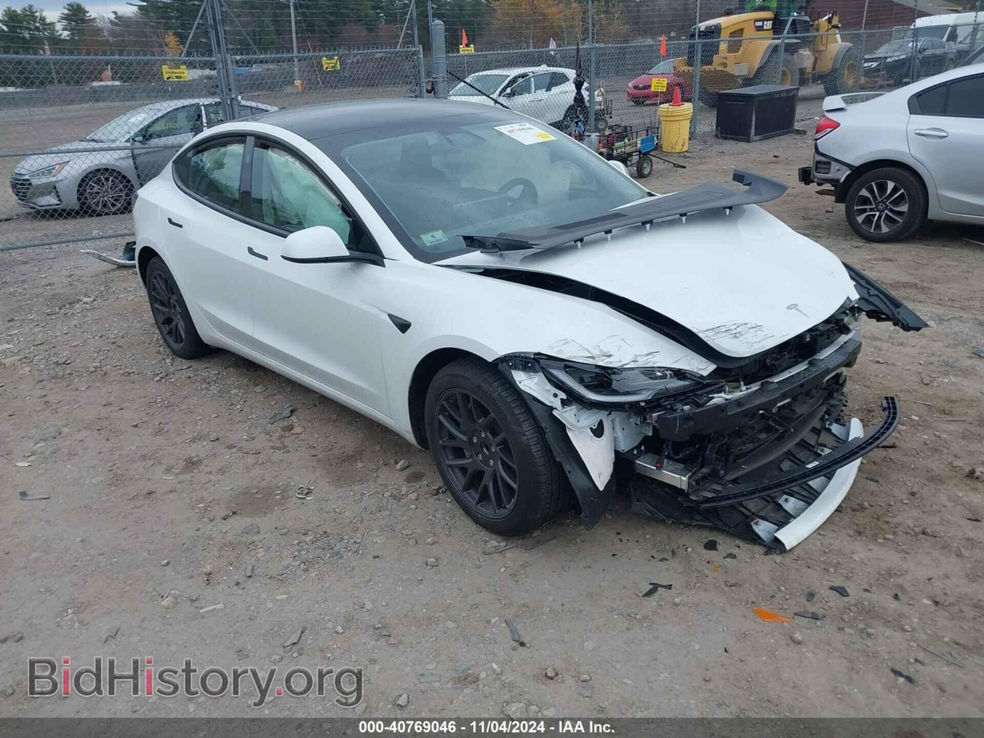 Фотография 5YJ3E1EA6RF756128 - TESLA MODEL 3 2024