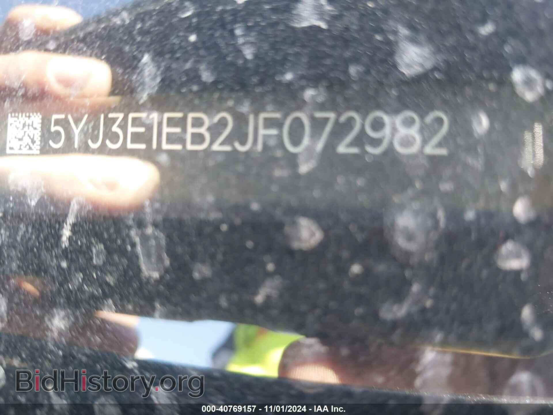 2018 TESLA MODEL 3 - VIN: 5YJ3E1EB2JF072982 - Фото 9