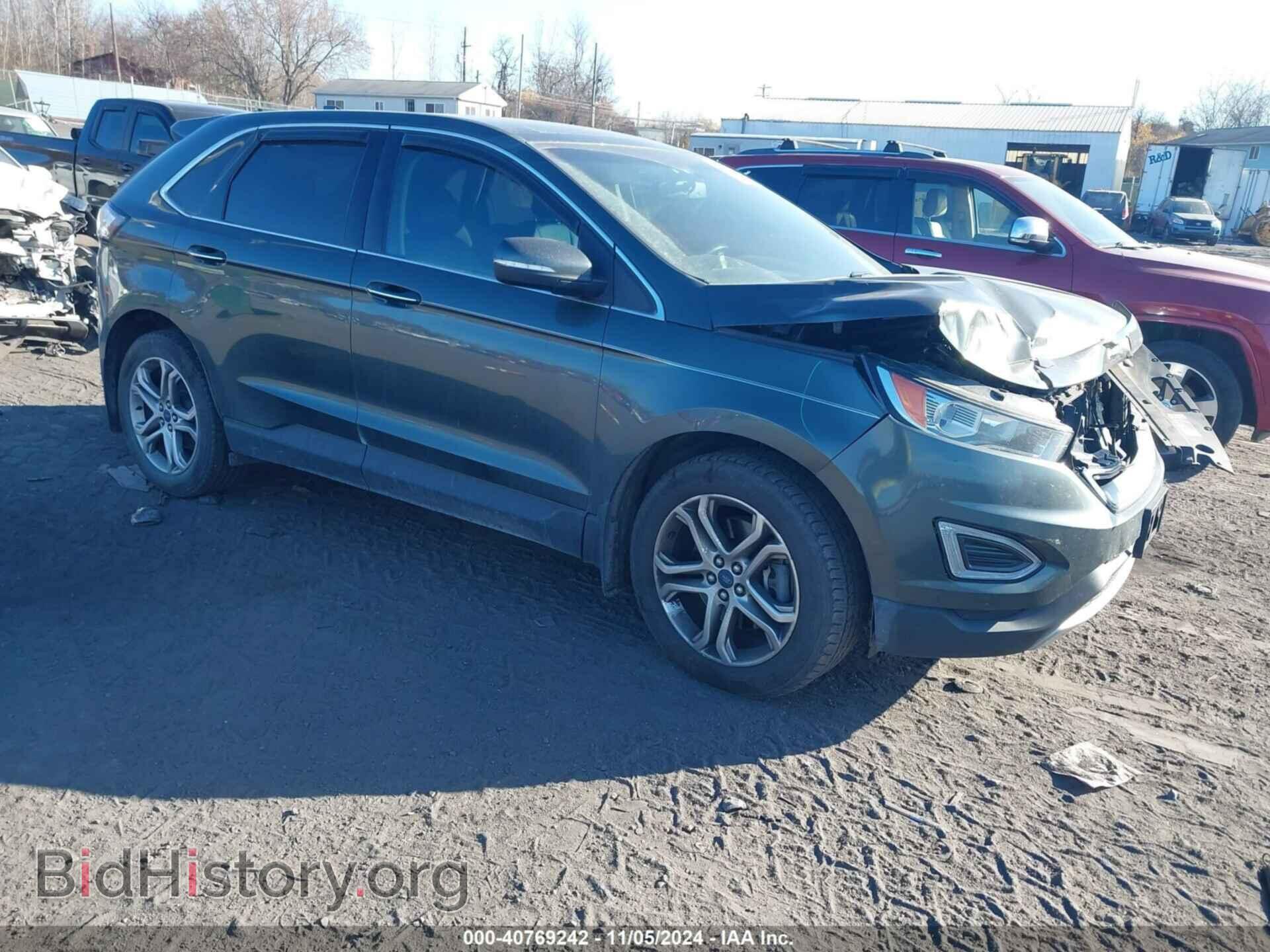 Фотография 2FMTK4K98FBB16530 - FORD EDGE 2015