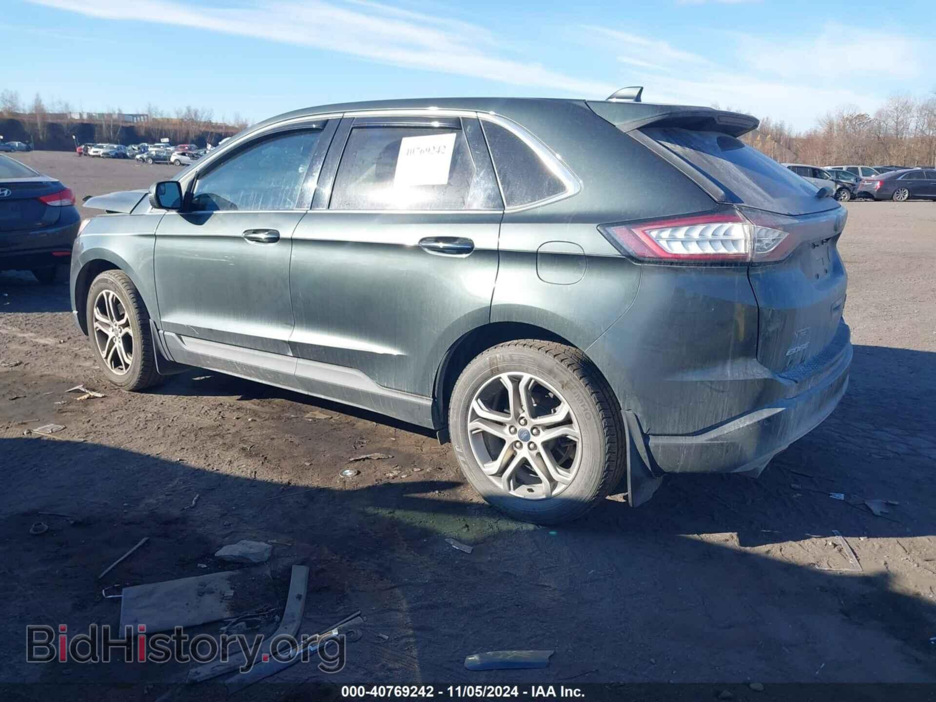 2015 FORD EDGE - VIN: 2FMTK4K98FBB16530 - Фото 3