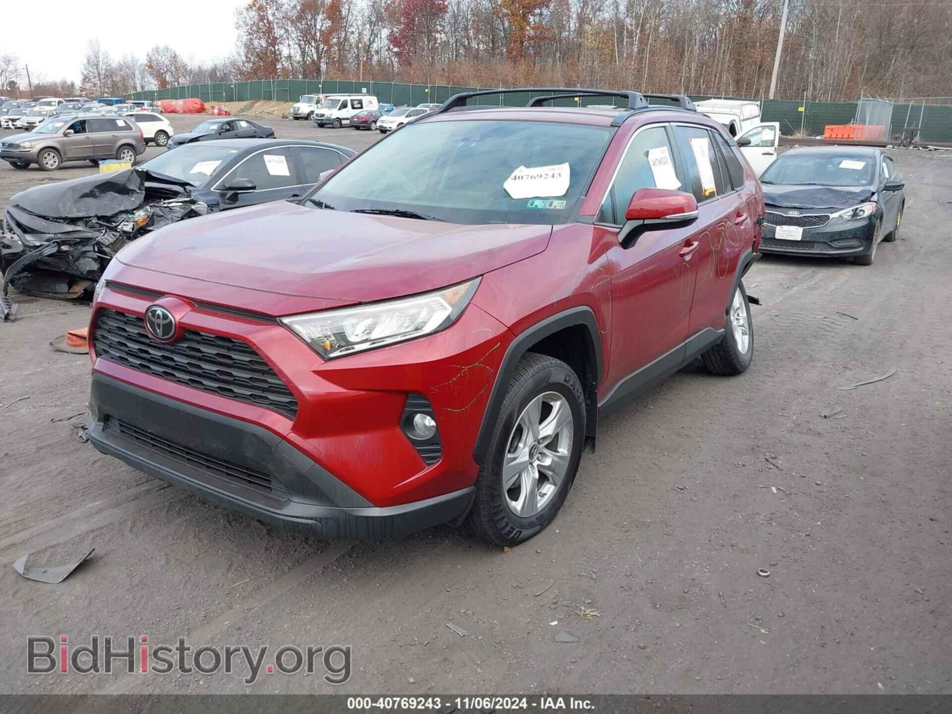 2019 TOYOTA RAV4 - VIN: JTMP1RFV7KD506617 - Фото 2