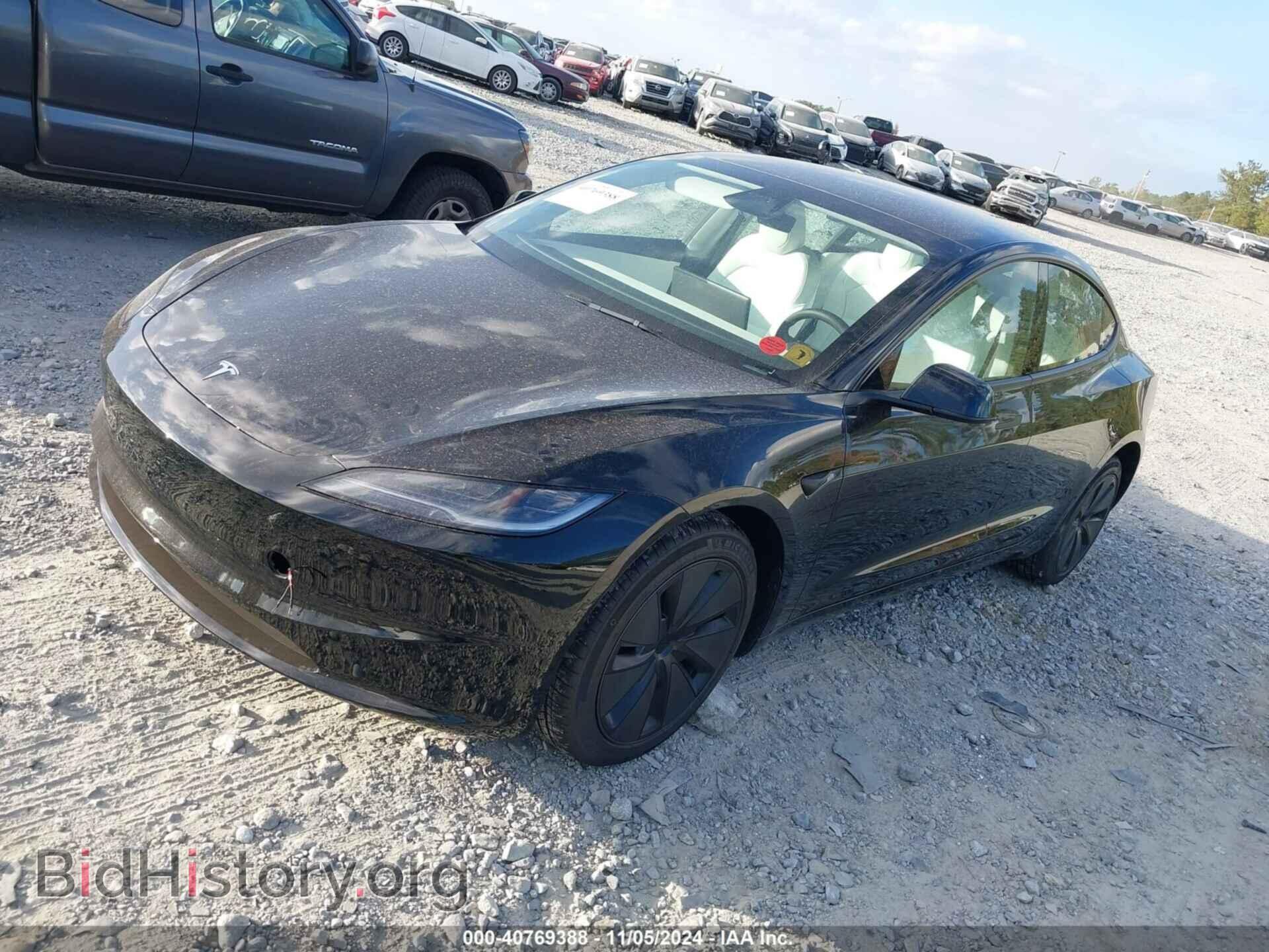 2024 TESLA MODEL 3 - VIN: 5YJ3E1EA0RF848822 - Фото 2