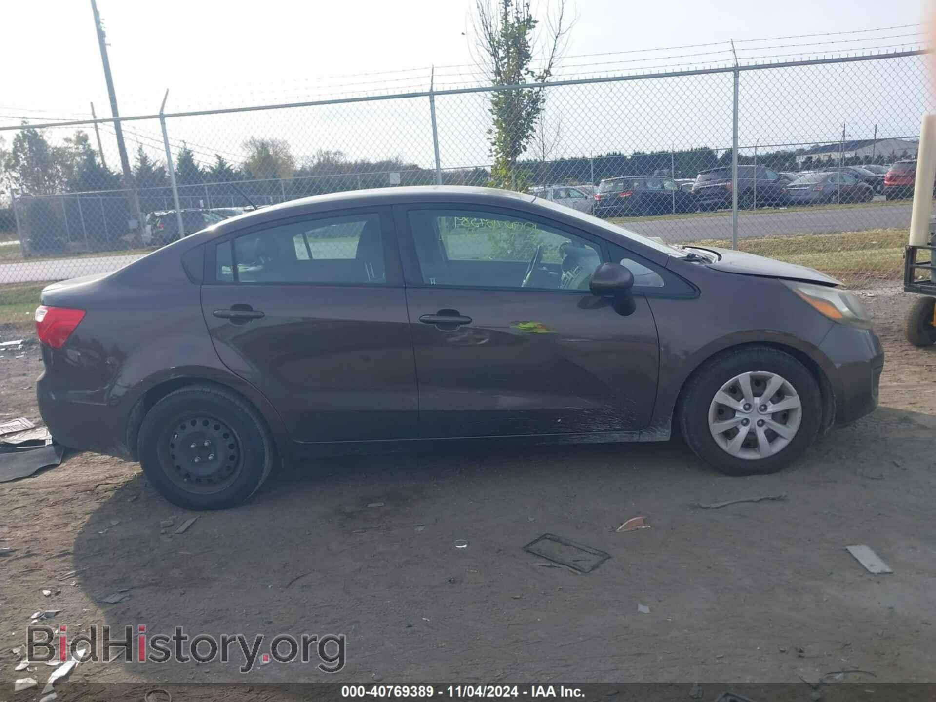 2012 KIA RIO - VIN: KNADN4A35C6058154 - Фото 13