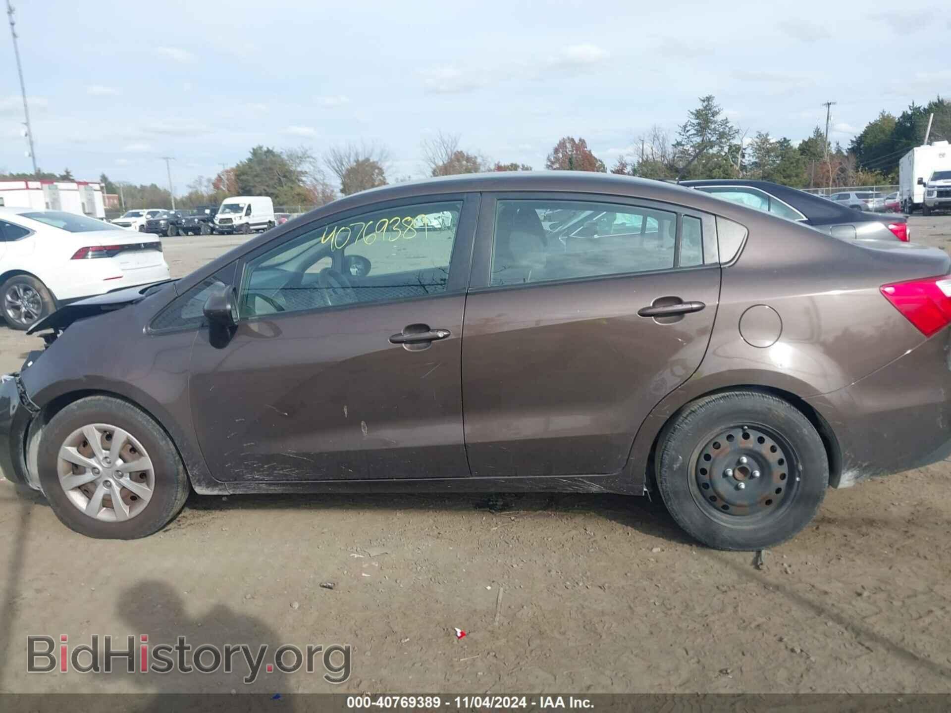 2012 KIA RIO - VIN: KNADN4A35C6058154 - Фото 14