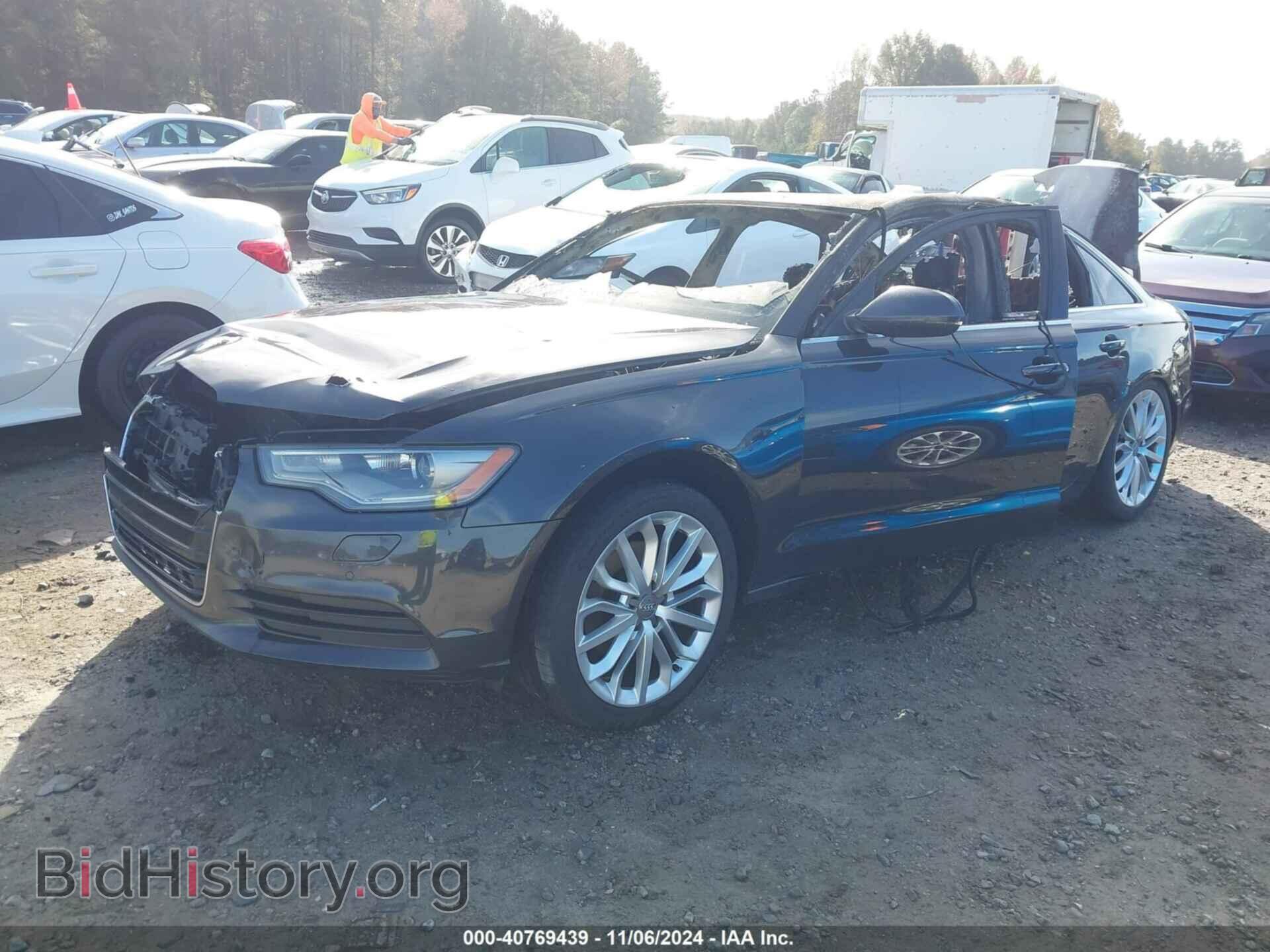 2013 AUDI A6 - VIN: WAUGFAFC8DN129372 - Photo 2