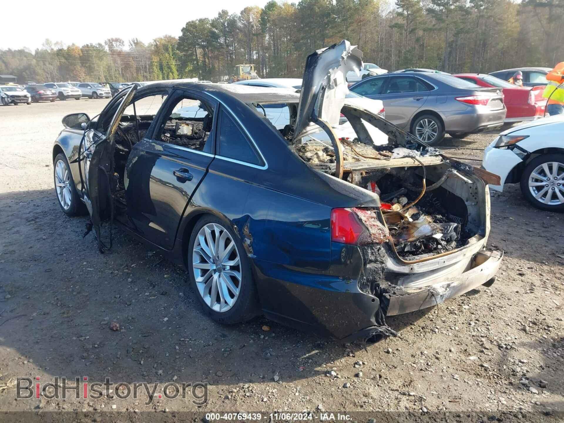 2013 AUDI A6 - VIN: WAUGFAFC8DN129372 - Photo 3