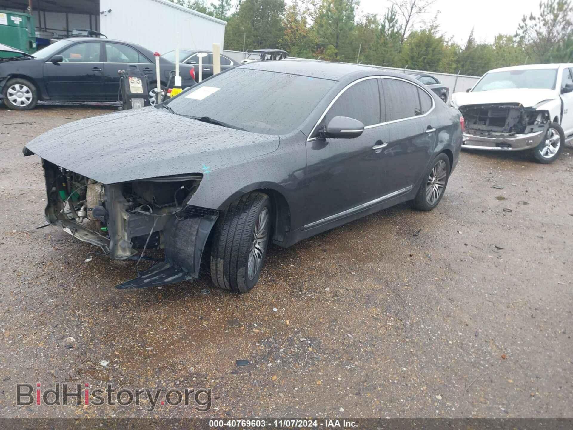 2014 KIA CADENZA - VIN: KNALN4D73E5128852 - Фото 2