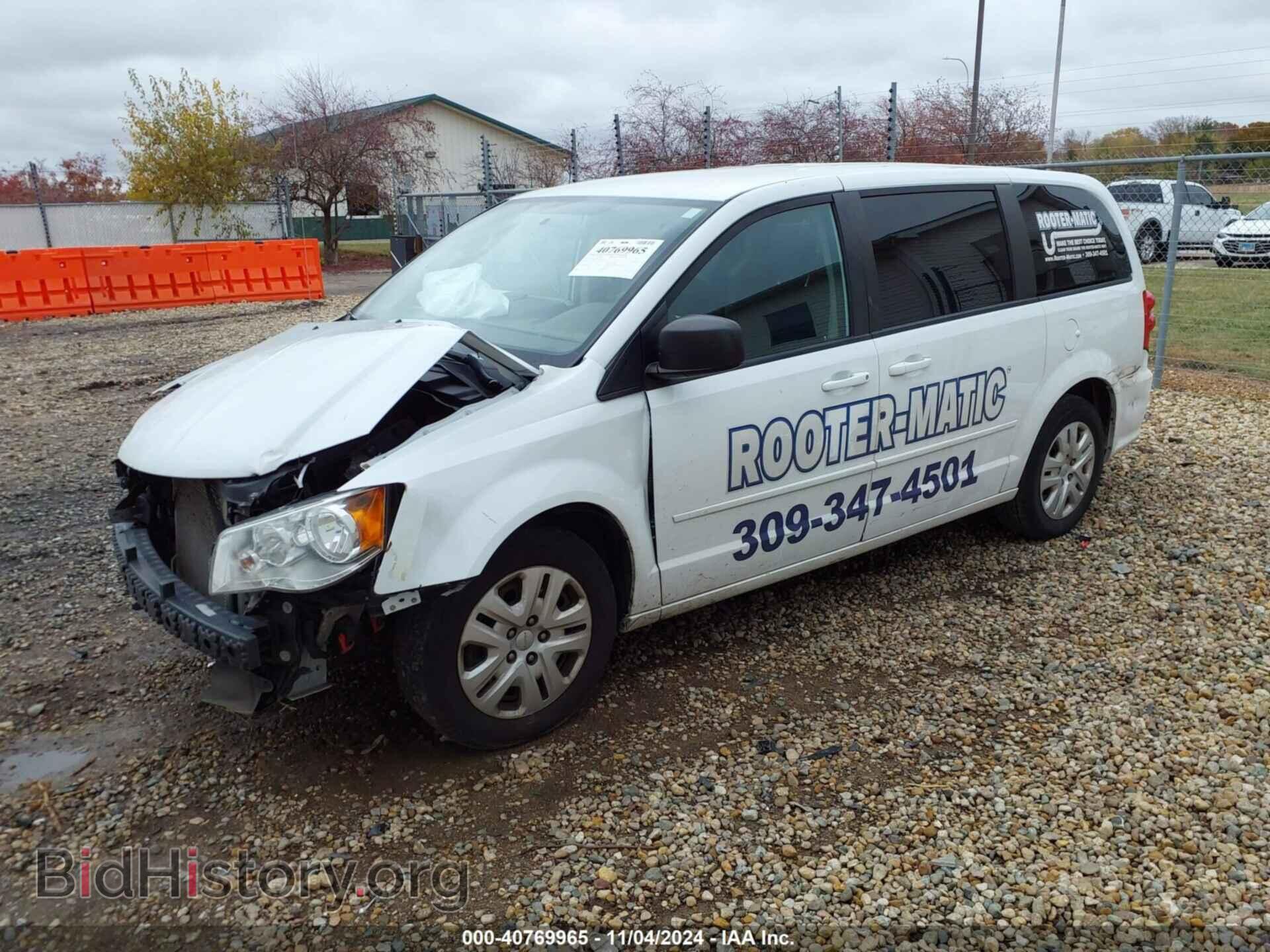 2017 DODGE GRAND CARAVAN - VIN: 2c4rdgbg8hr836333 - Фото 2