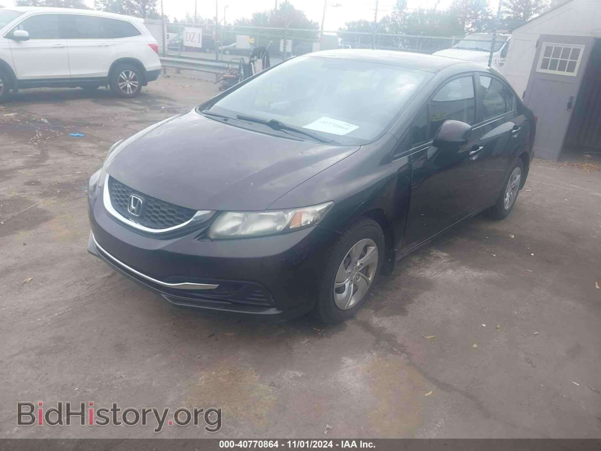 2013 HONDA CIVIC - VIN: 19XFB2E57DE036544 - Фото 2