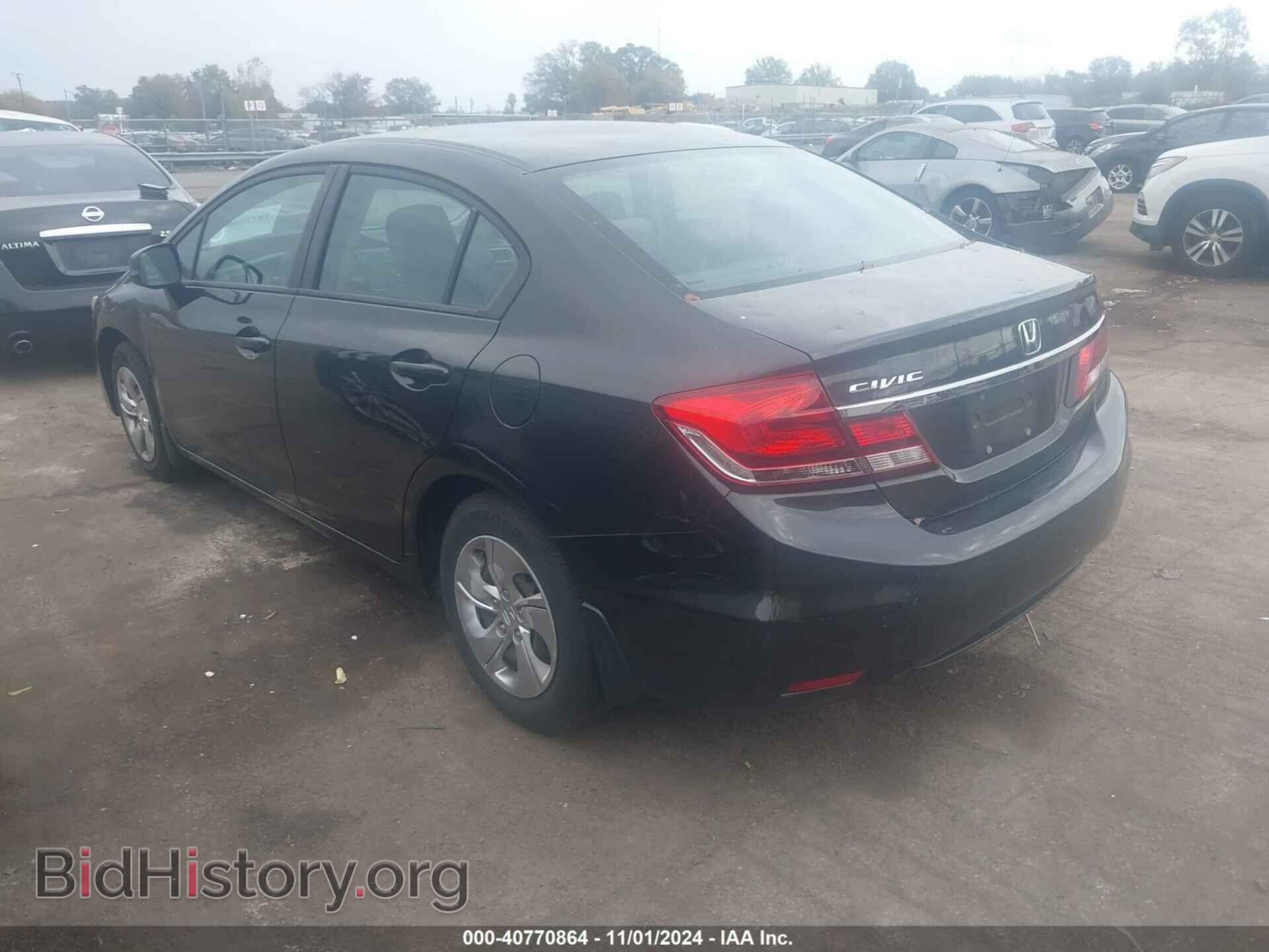 2013 HONDA CIVIC - VIN: 19XFB2E57DE036544 - Фото 3