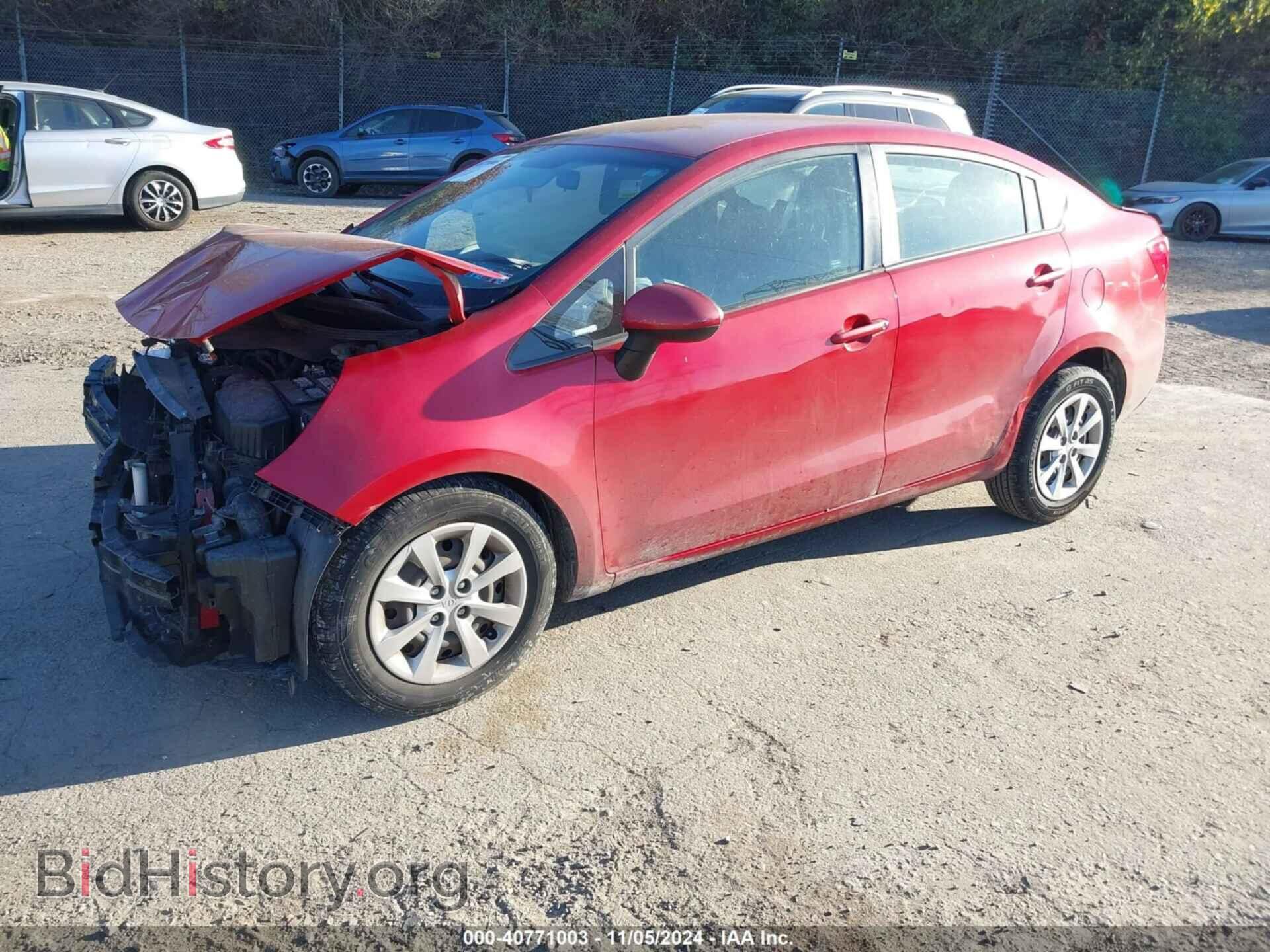 2013 KIA RIO - VIN: KNADN4A36D6244805 - Photo 2