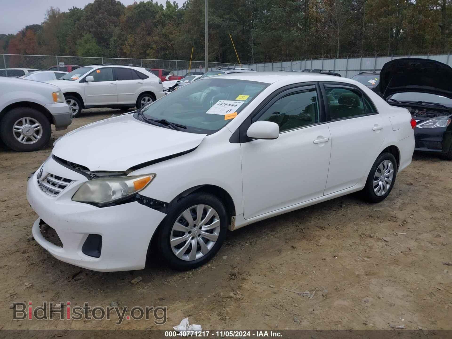 2013 TOYOTA COROLLA - VIN: 5YFBU4EE2DP163009 - Фото 2