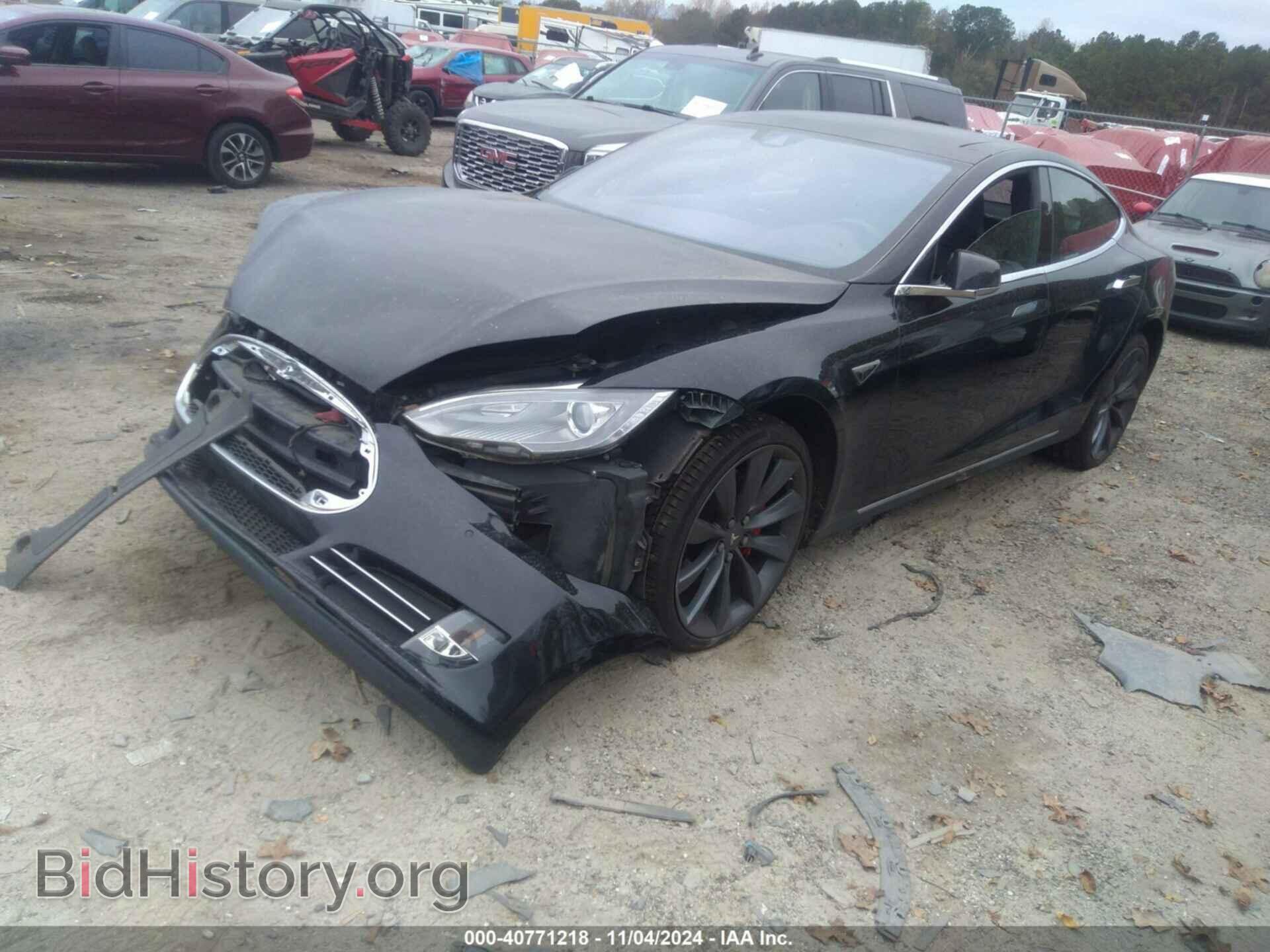 2014 TESLA MODEL S - VIN: 5YJSA1H21EFP63557 - Photo 2