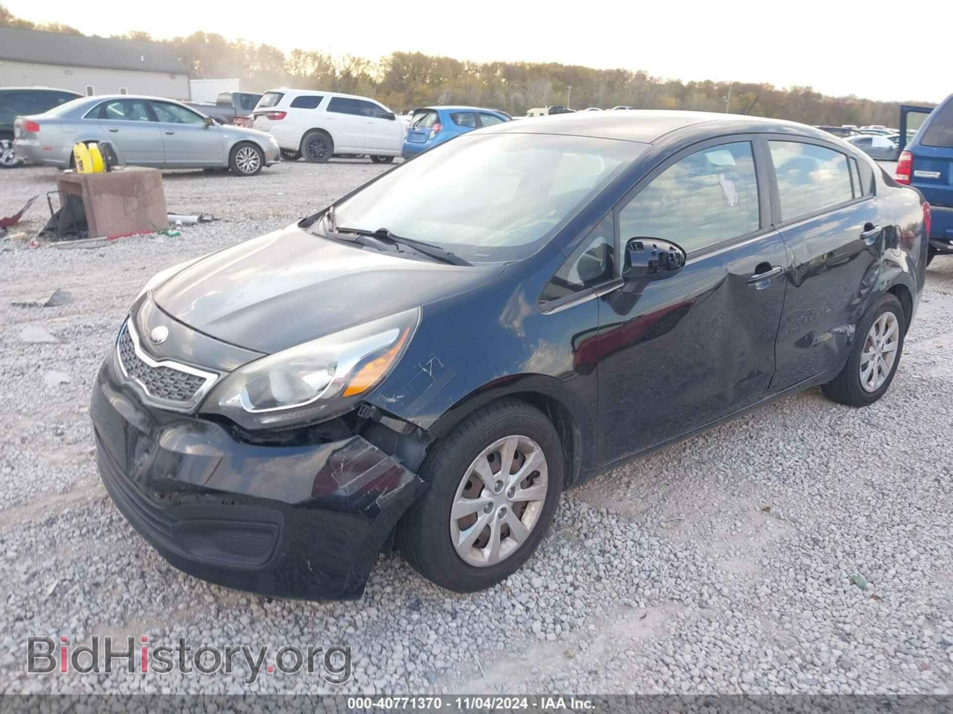 2013 KIA RIO - VIN: KNADM4A35D6265518 - Фото 2