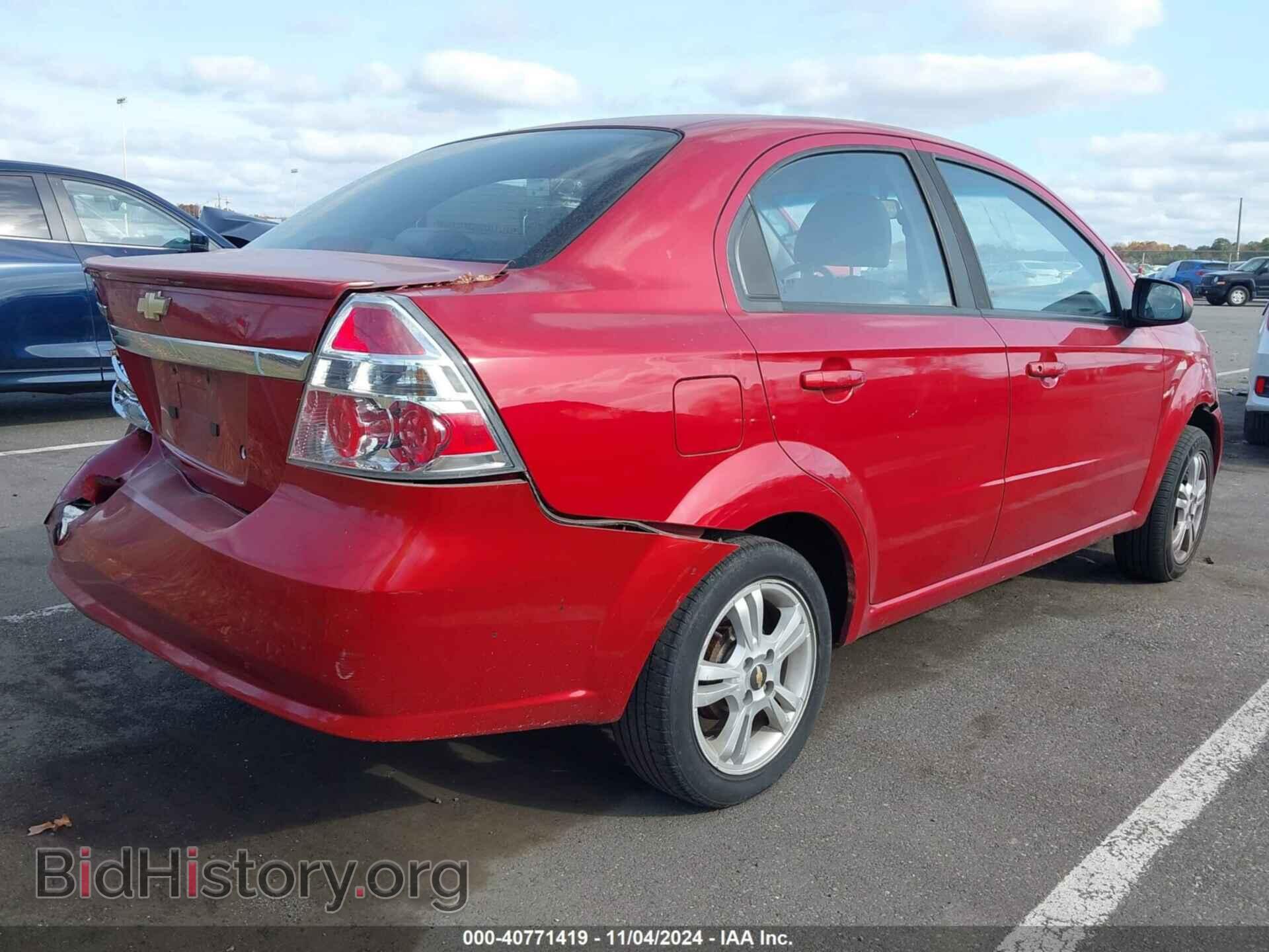 2011 CHEVROLET AVEO - VIN: KL1TD5DE7BB185439 - Фото 4