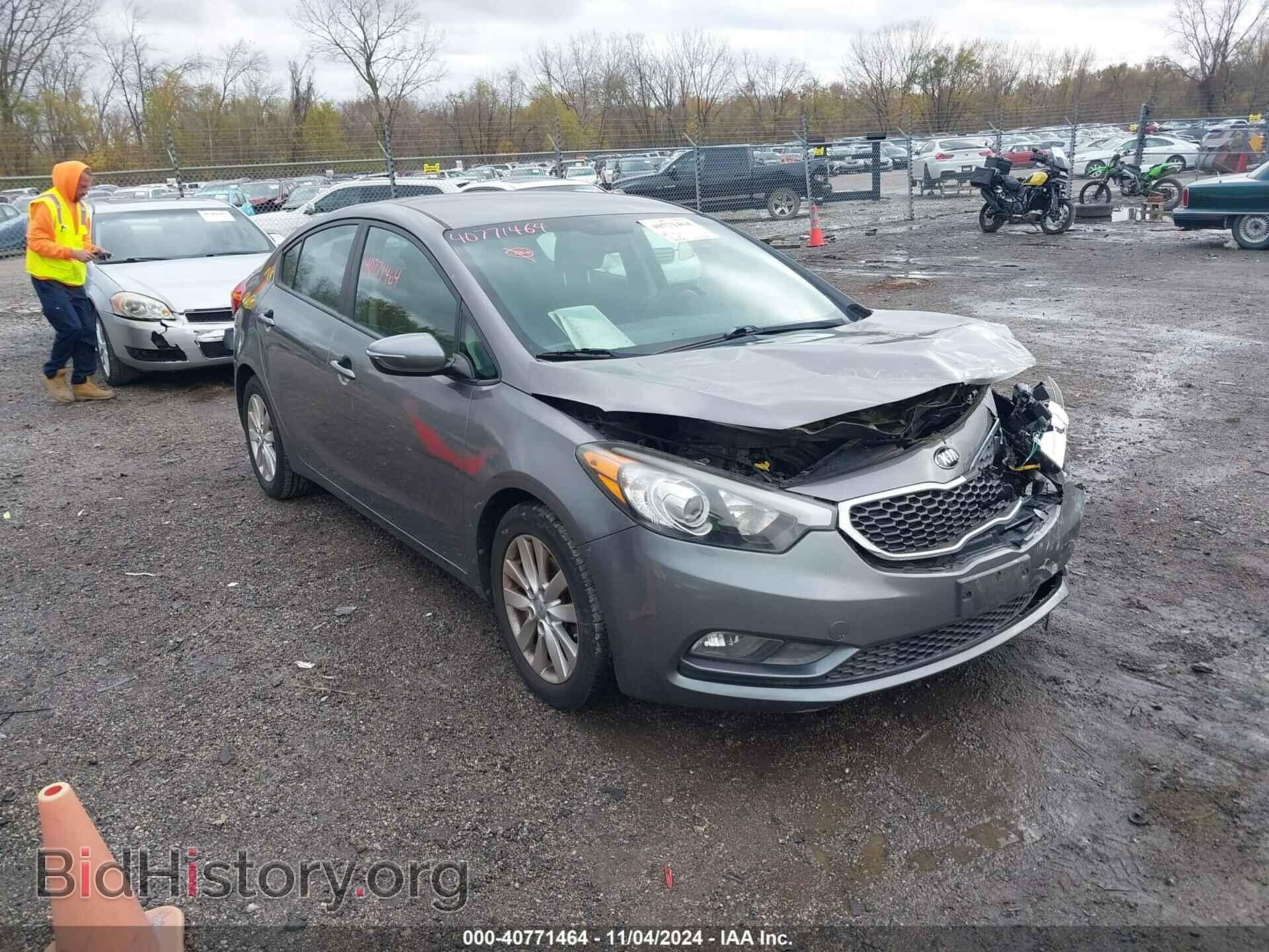 Photo KNAFX4A65G5440905 - KIA FORTE 2016