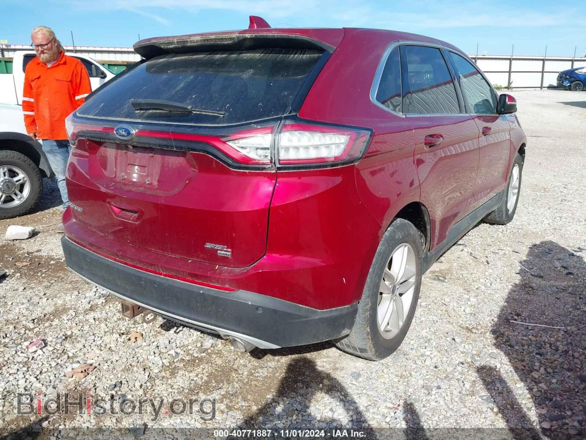 2015 FORD EDGE - VIN: 2FMTK4J88FBB94928 - Фото 4