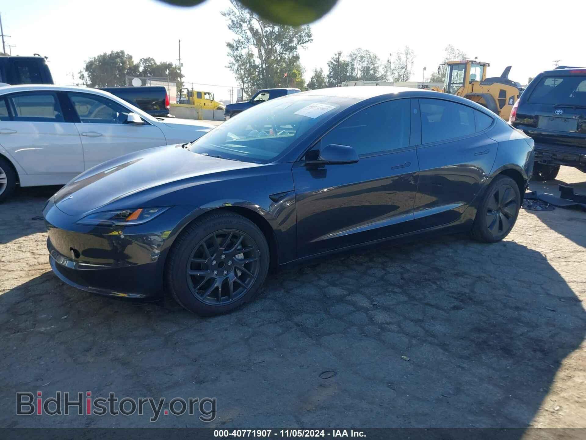 2024 TESLA MODEL 3 - VIN: 5YJ3E1EA9RF786143 - Фото 2