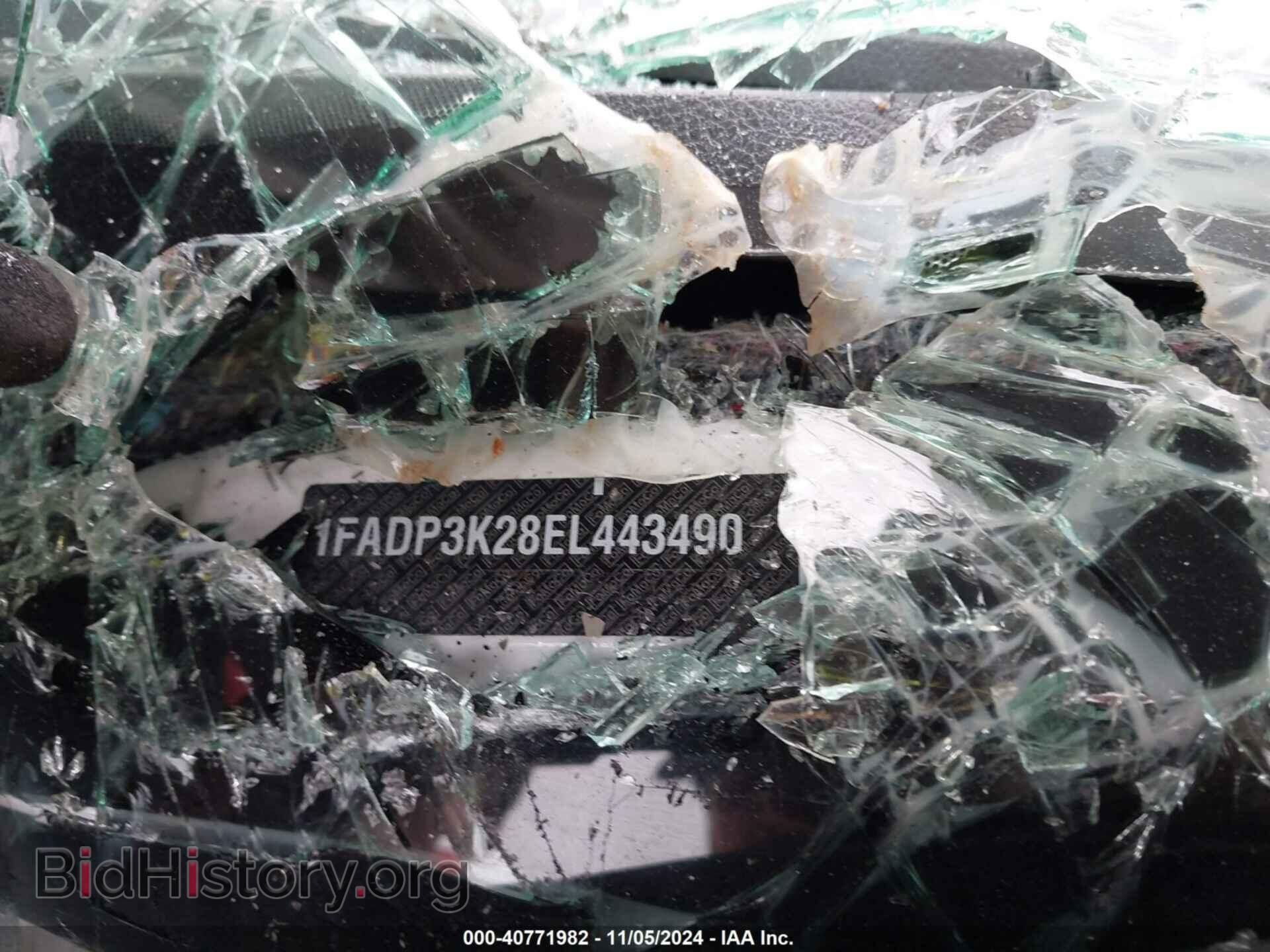2014 FORD FOCUS - VIN: 1FADP3K28EL443490 - Фото 9