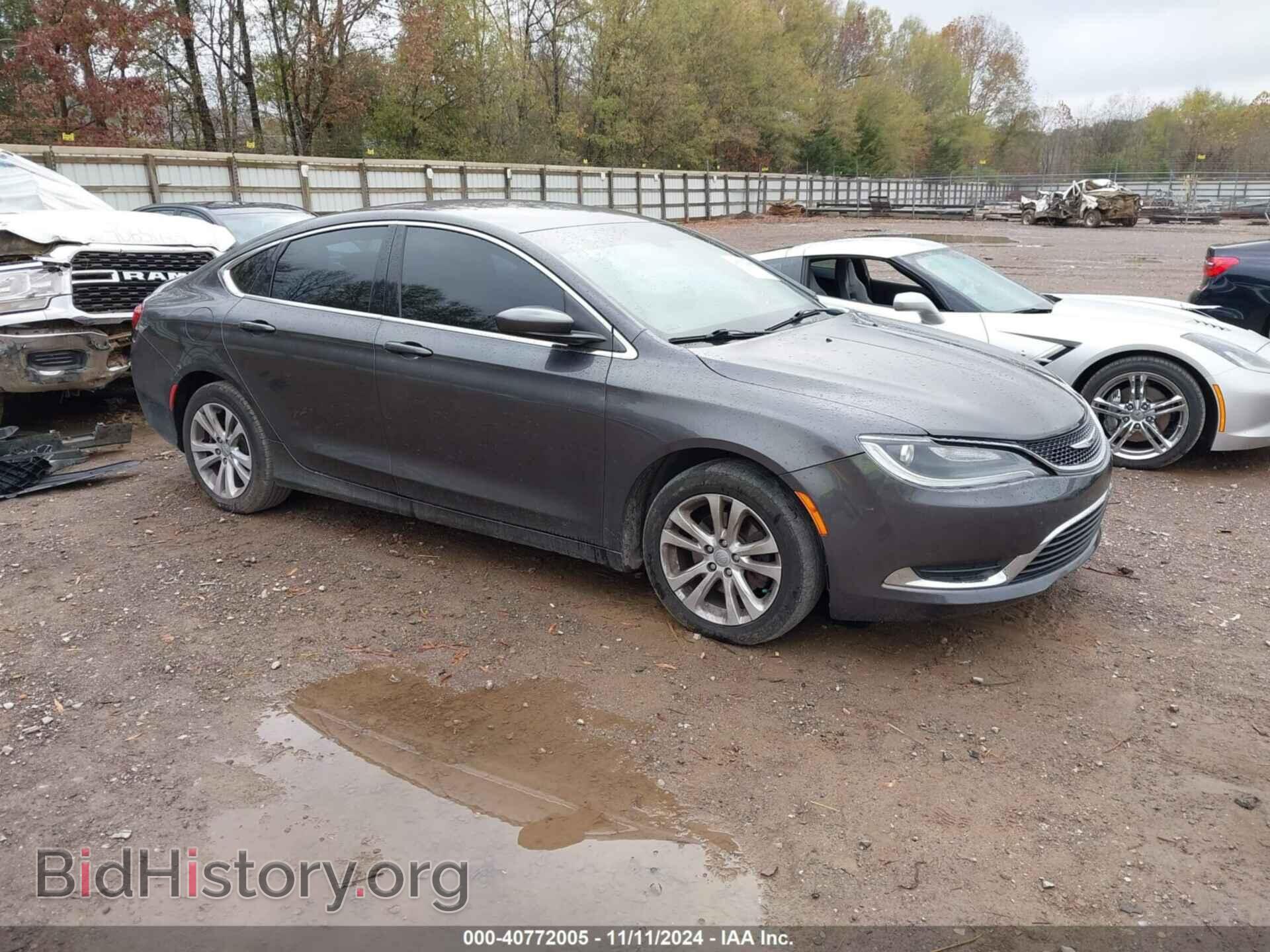 Фотография 1C3CCCAB6GN133322 - CHRYSLER 200 2016