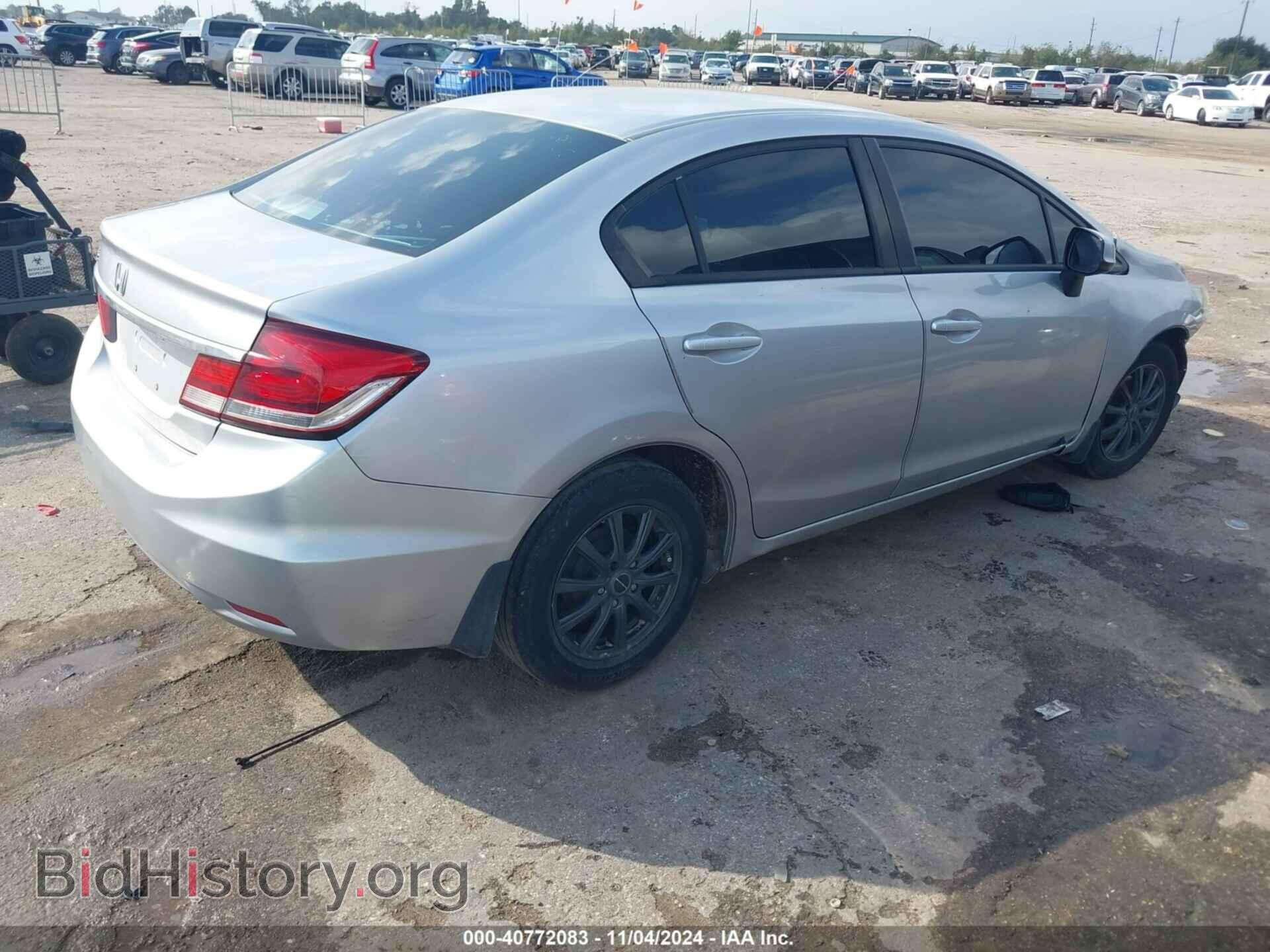 2013 HONDA CIVIC - VIN: 19XFB2F59DE270103 - Фото 4
