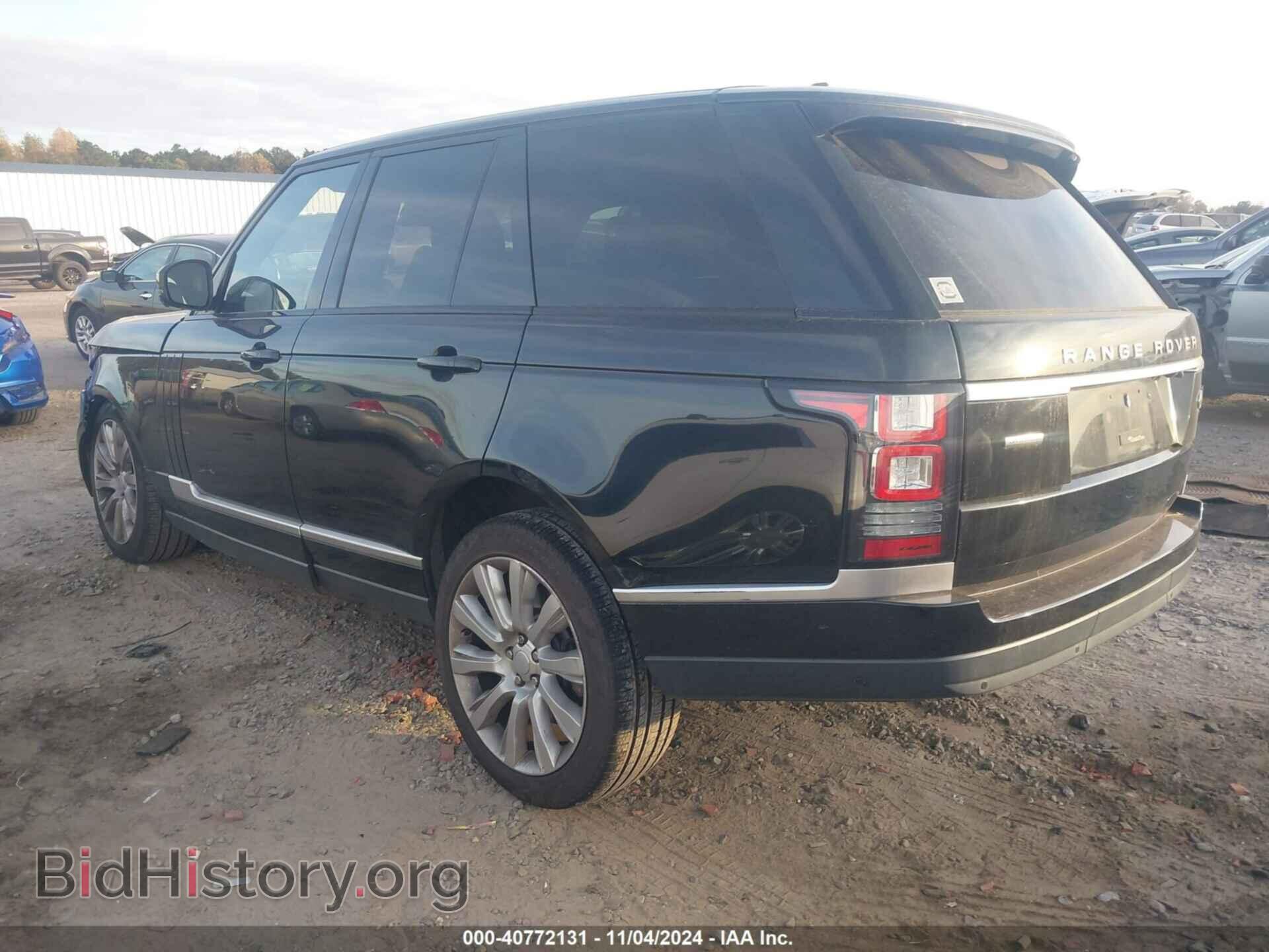 2016 LAND ROVER RANGE ROVER - VIN: SALGS2EF2GA290014 - Фото 3