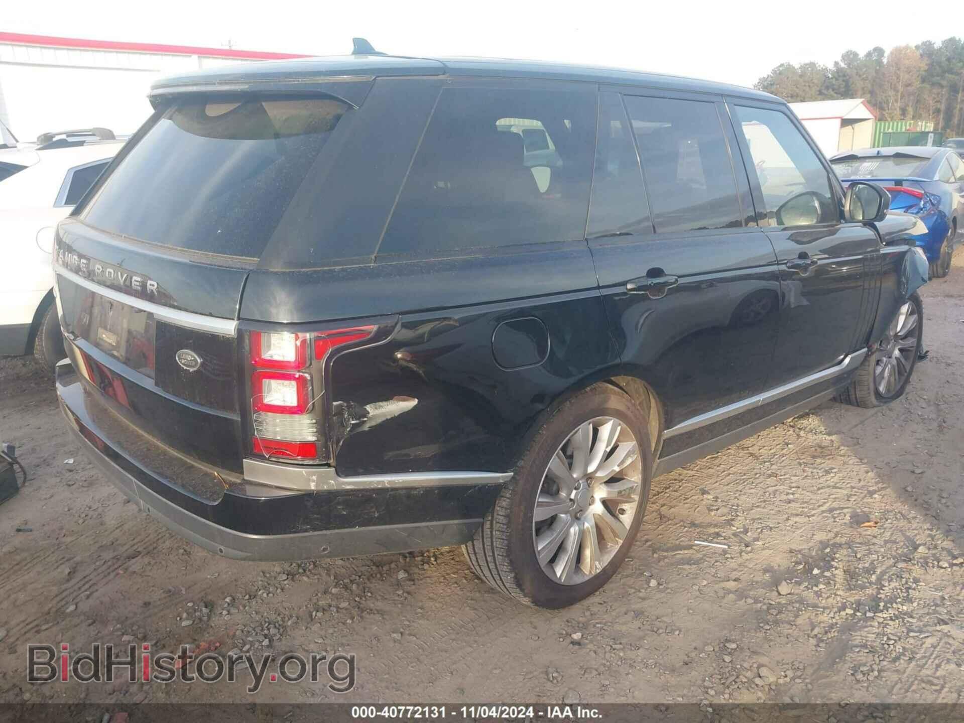 2016 LAND ROVER RANGE ROVER - VIN: SALGS2EF2GA290014 - Фото 4