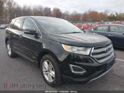 2016 Ford EDGE SEL, black — VIN 2FMPK4J83GBB67574, IAAI