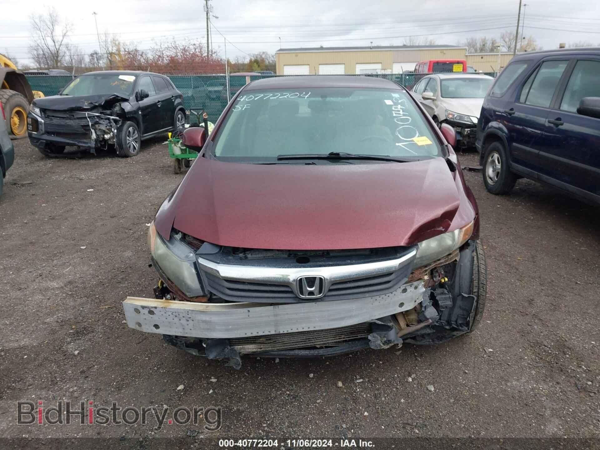 2012 HONDA CIVIC - VIN: 19XFB2F57CE100773 - Фото 6