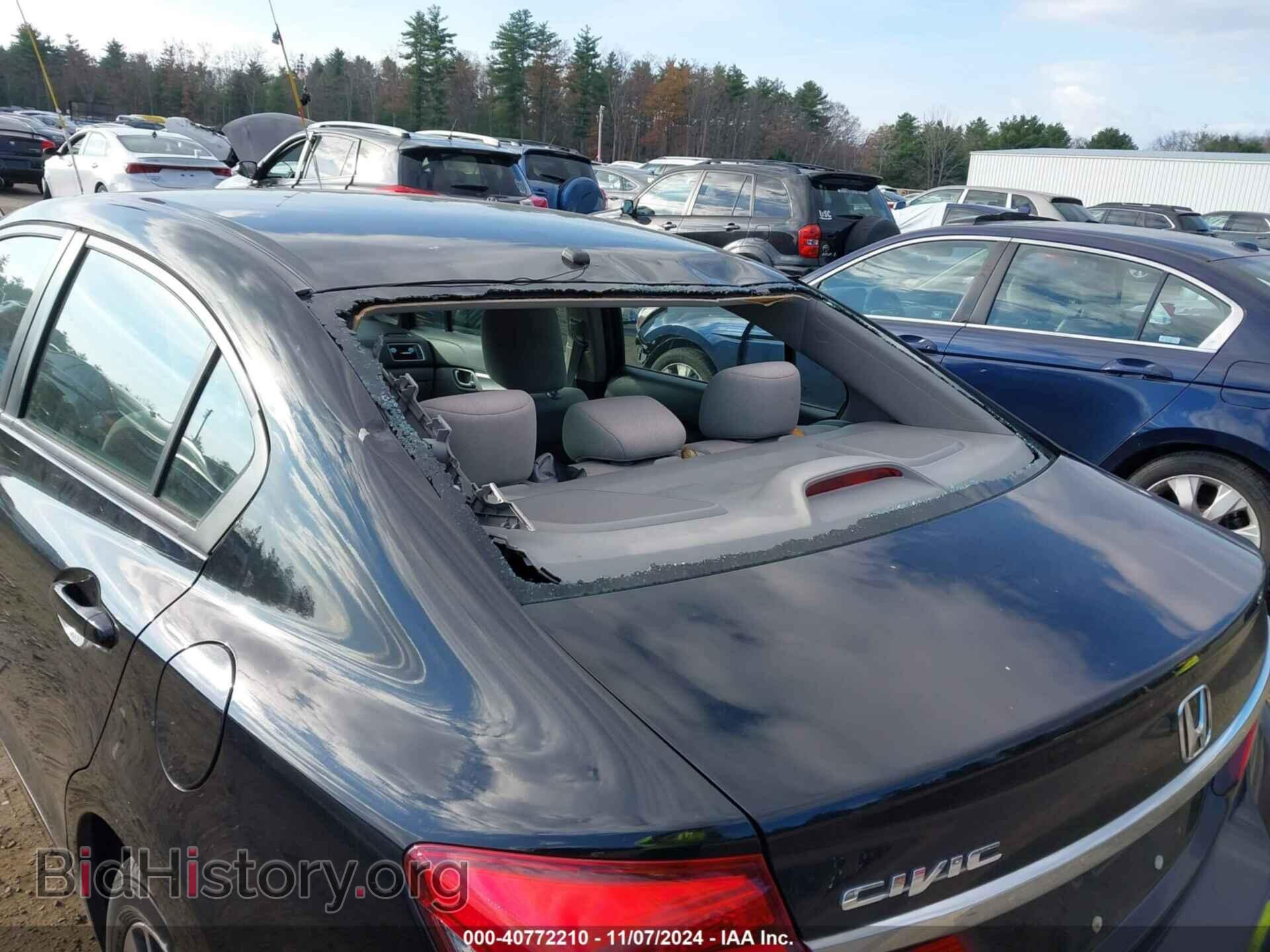 2013 HONDA CIVIC - VIN: 19XFB2F86DE251258 - Фото 6