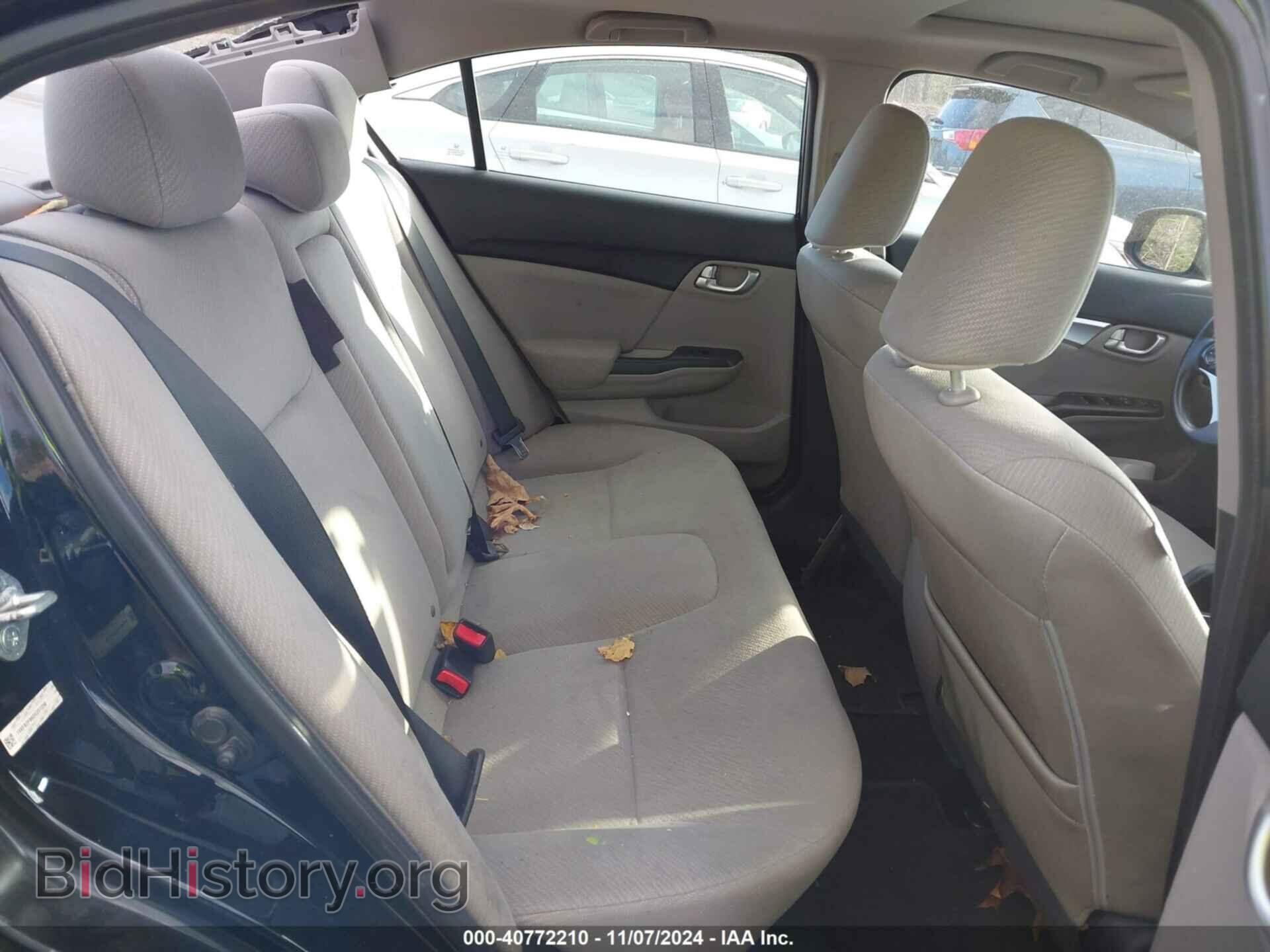 2013 HONDA CIVIC - VIN: 19XFB2F86DE251258 - Фото 8