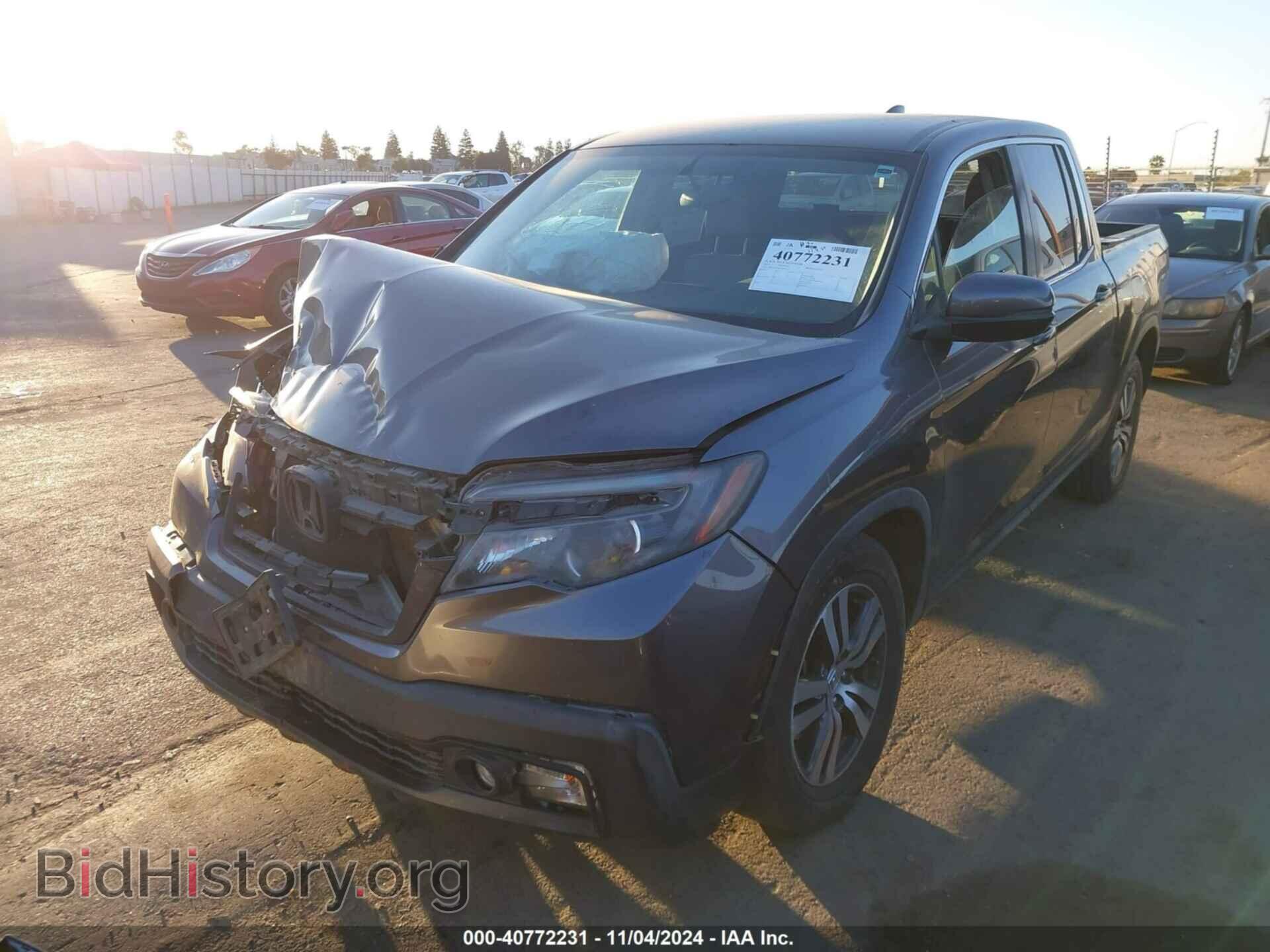 2017 HONDA RIDGELINE - VIN: 5FPYK2F46HB009521 - Фото 2