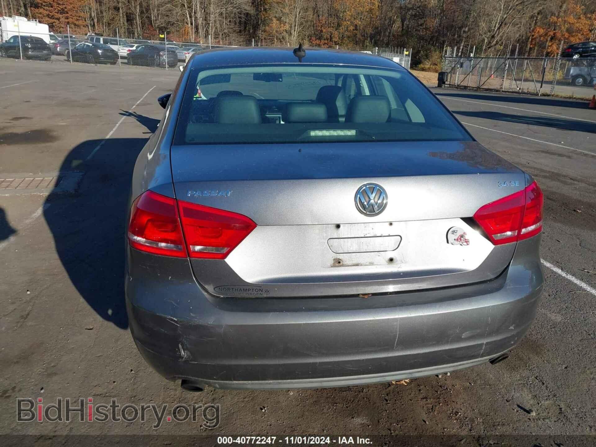 2012 VOLKSWAGEN PASSAT - VIN: 1VWBM7A30CC095383 - Фото 6