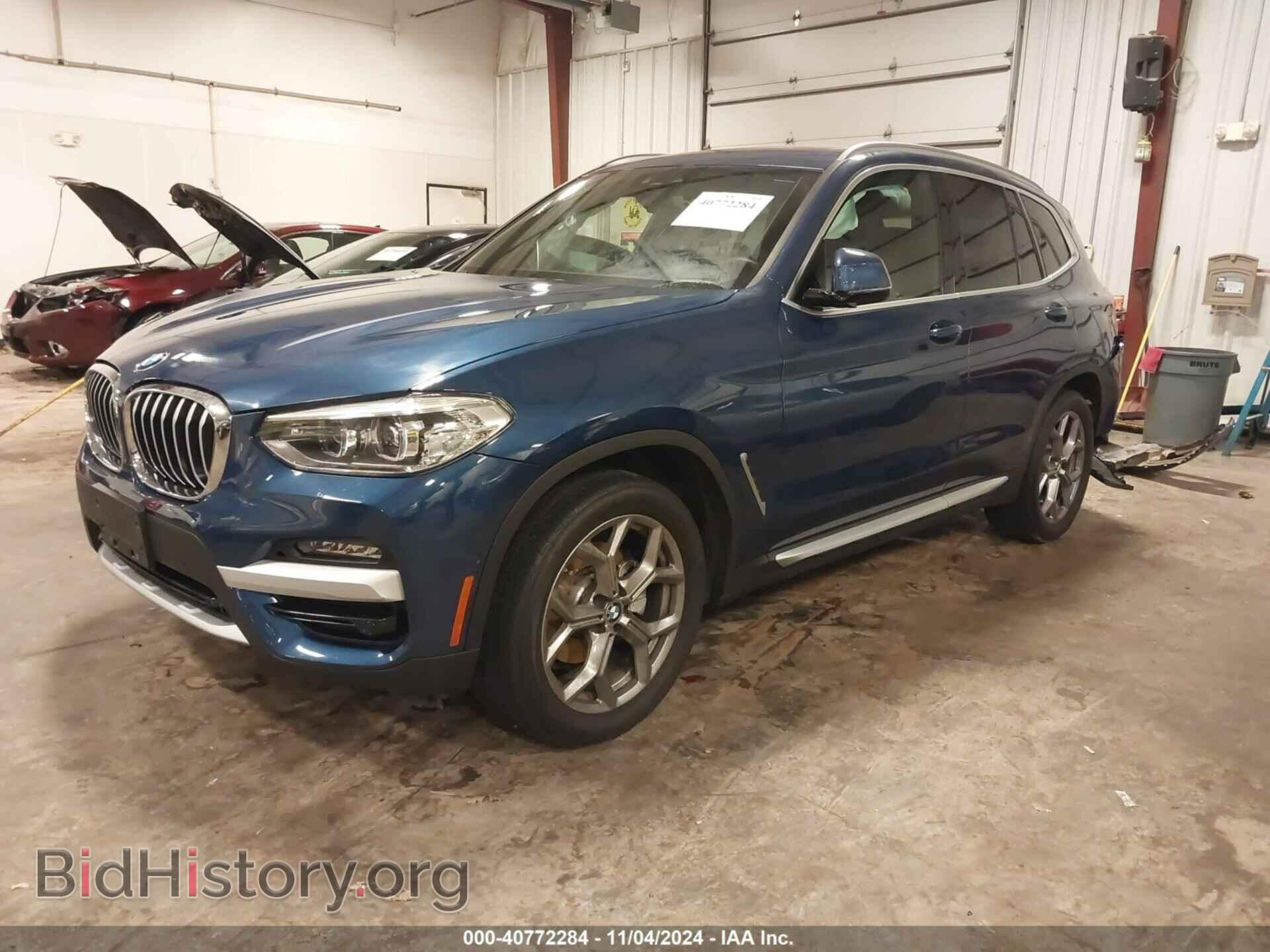 2021 BMW X3 - VIN: 5UXTY5C03M9F00798 - Фото 2