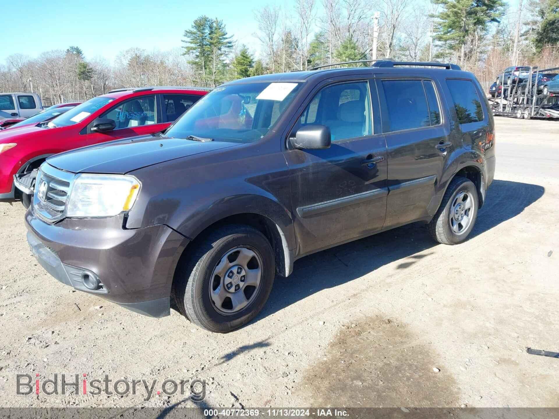 2012 HONDA PILOT - VIN: 5FNYF4H27CB064380 - Фото 2