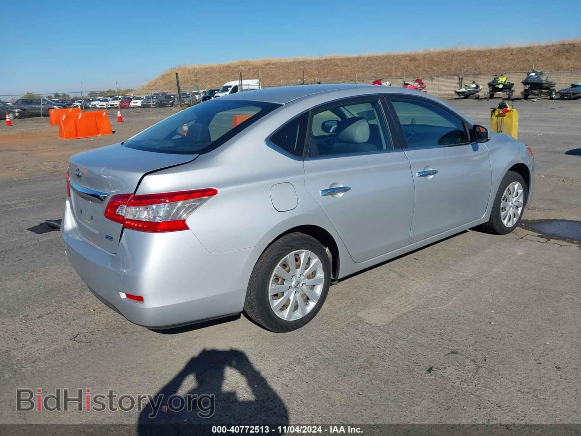 2014 NISSAN SENTRA - VIN: 3N1AB7AP1EL694178 - Фото 4