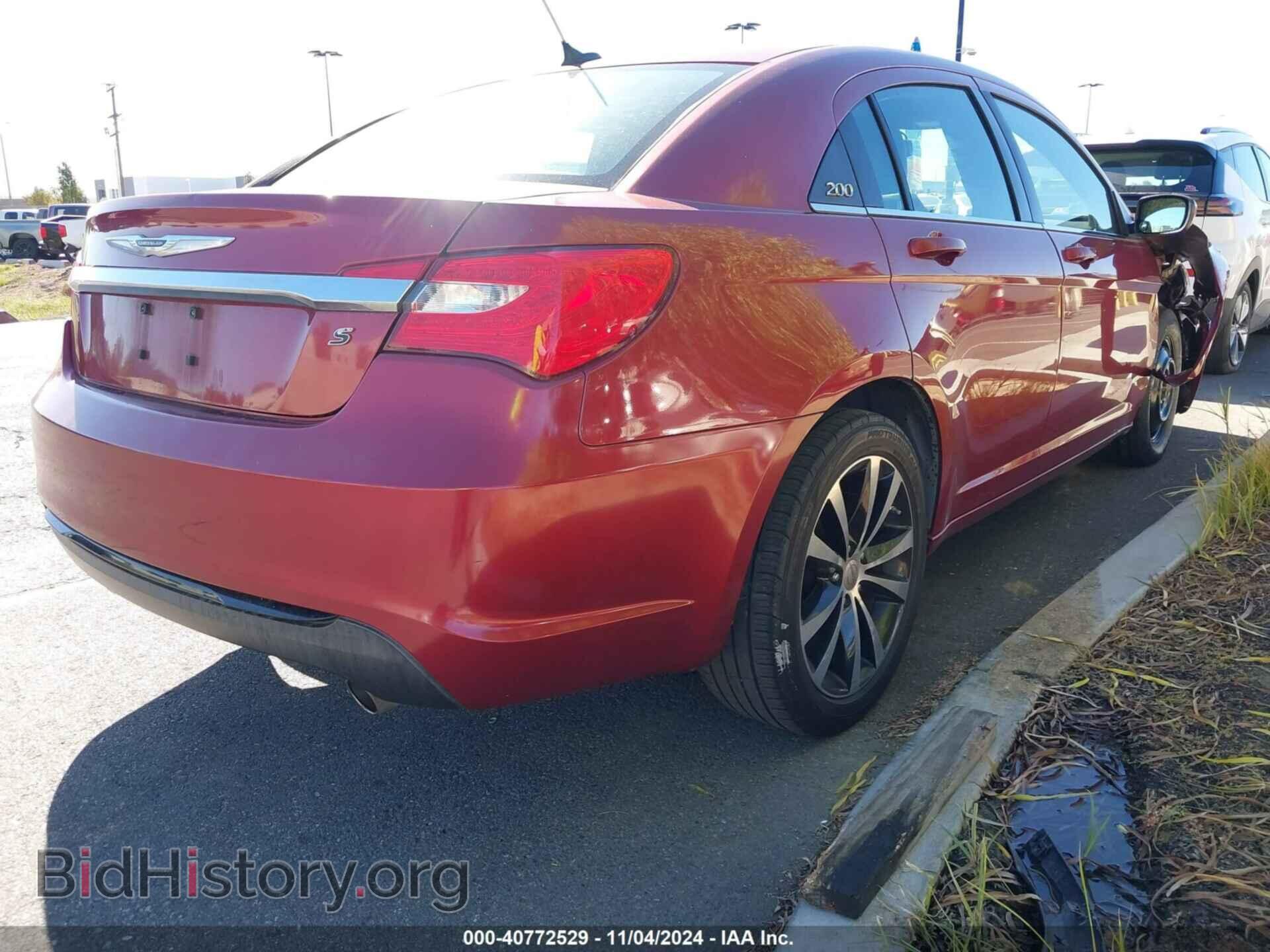 2013 CHRYSLER 200 - VIN: 1C3CCBCG6DN522718 - Фото 4