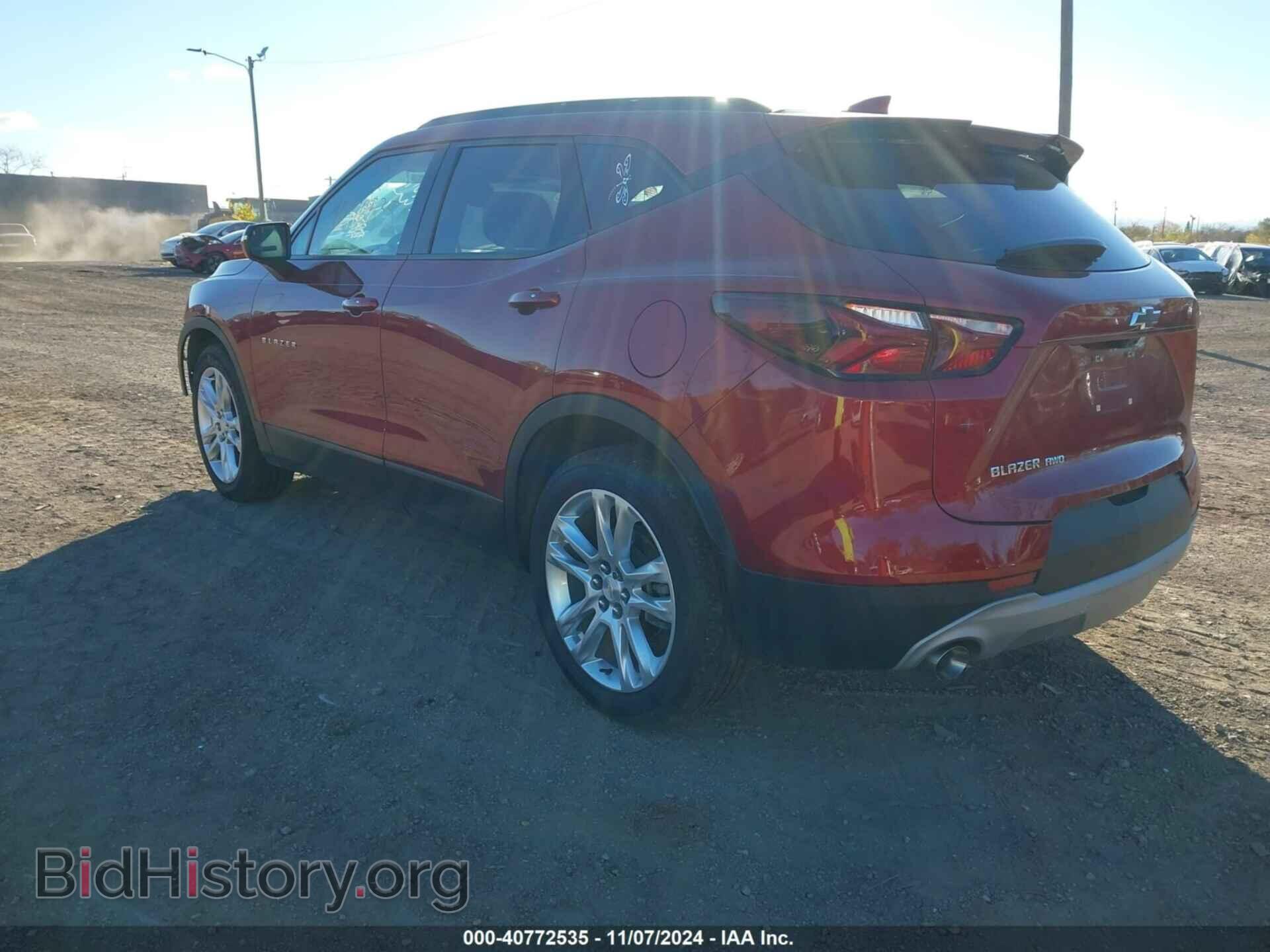 2021 CHEVROLET BLAZER - VIN: 3GNKBJRS3MS543314 - Фото 3