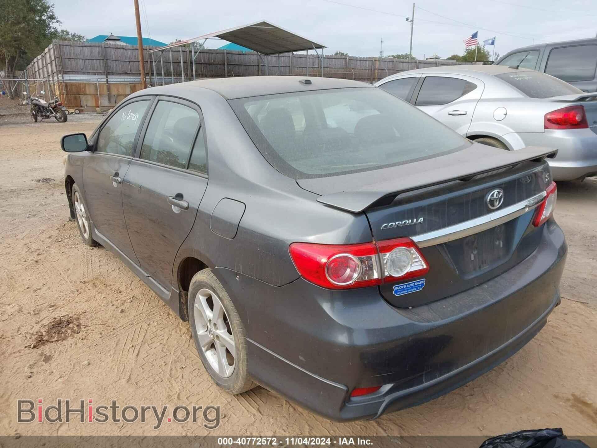 2011 TOYOTA COROLLA - VIN: 2T1BU4EE3BC722418 - Фото 3