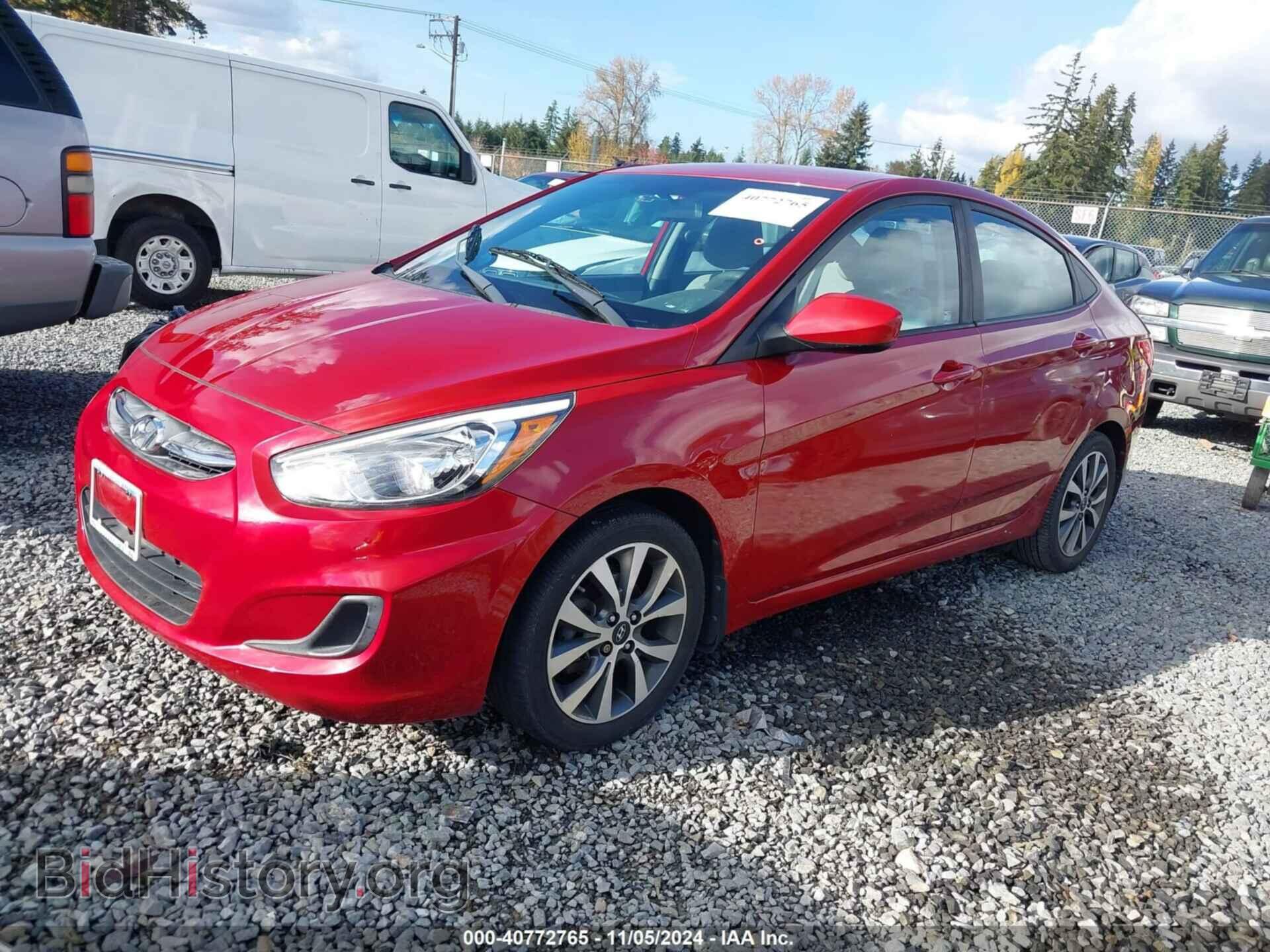 2017 HYUNDAI ACCENT - VIN: KMHCT4AE4HU379753 - Фото 2