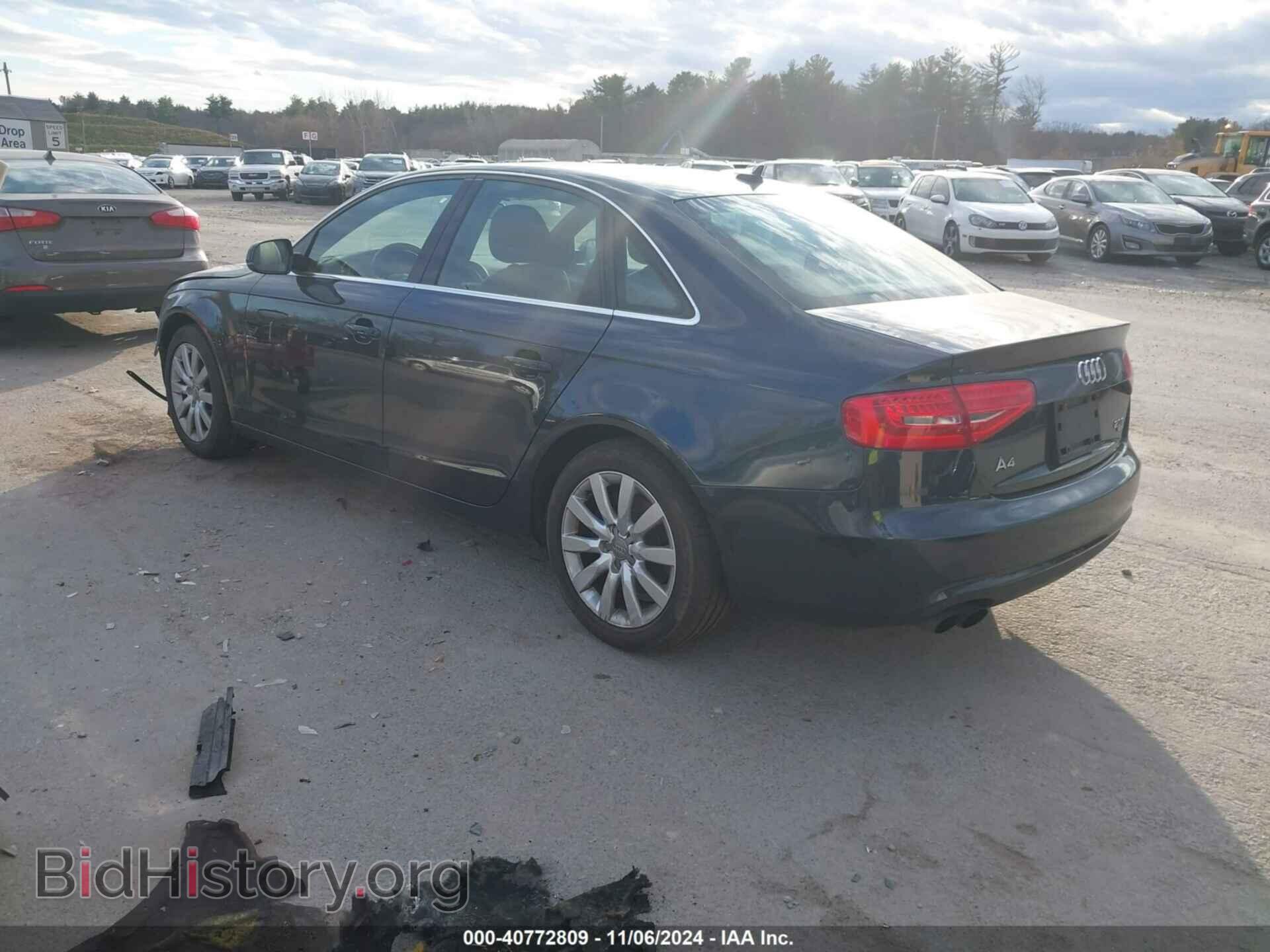 2013 AUDI A4 - VIN: WAUBFAFL4DN027674 - Фото 3
