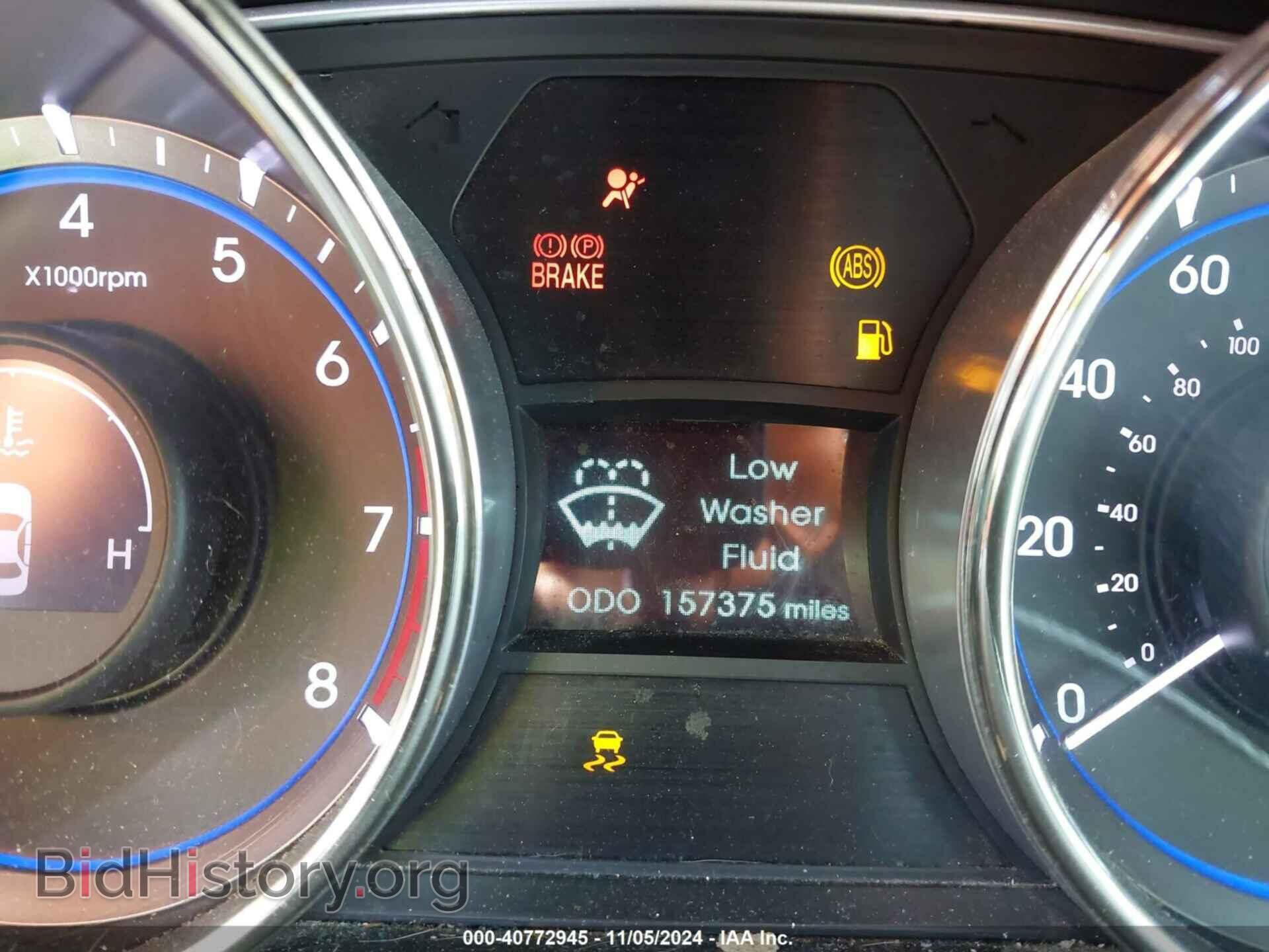 2012 HYUNDAI SONATA - VIN: 5NPEC4AB3CH454075 - Фото 7