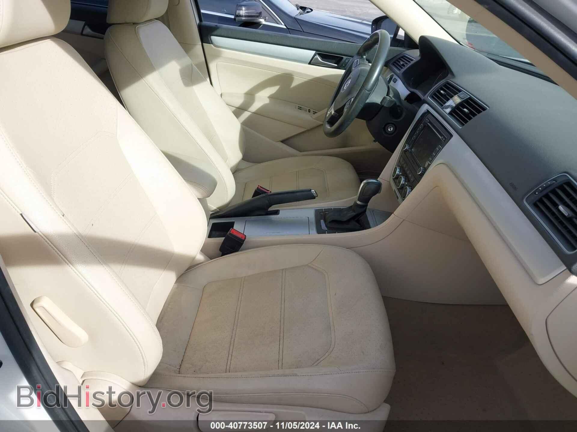 2012 VOLKSWAGEN PASSAT - VIN: 1VWBP7A38CC049954 - Фото 5