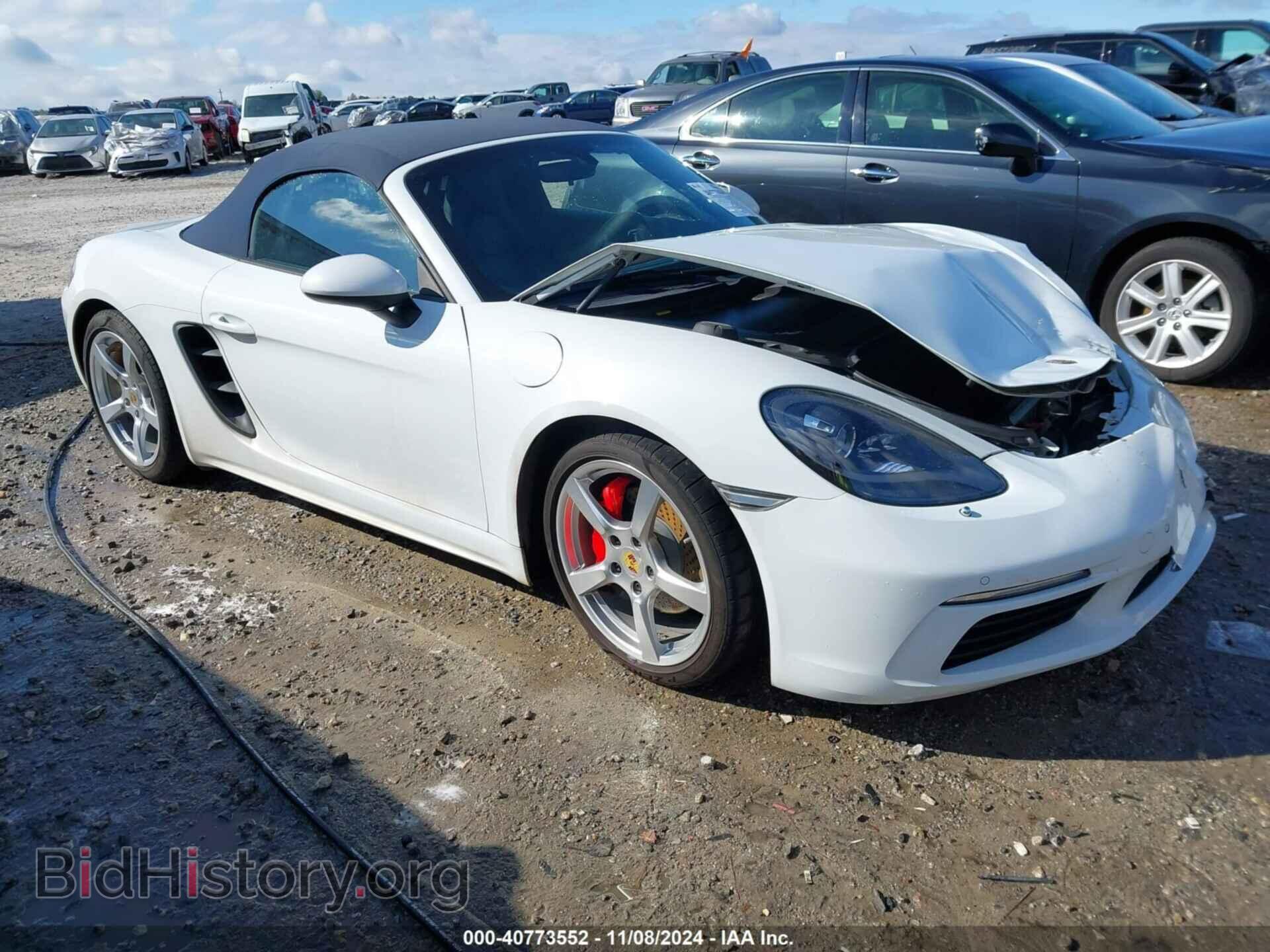 Photo WP0CB2A87HS240623 - PORSCHE 718 BOXSTER 2017