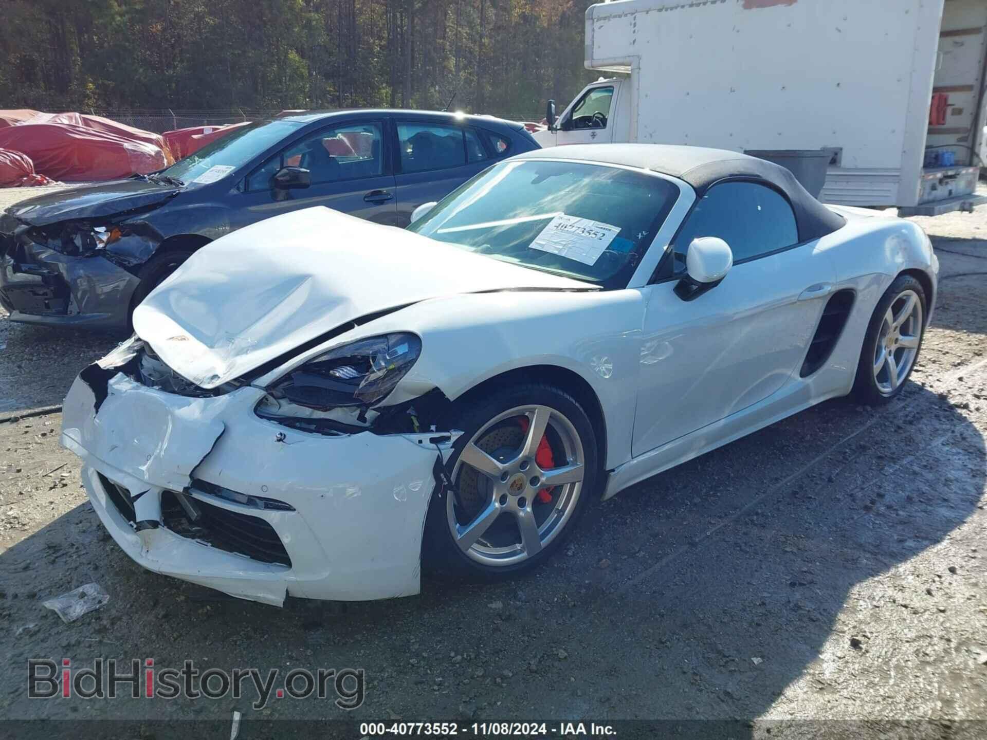 2017 PORSCHE 718 BOXSTER - VIN: WP0CB2A87HS240623 - Фото 2
