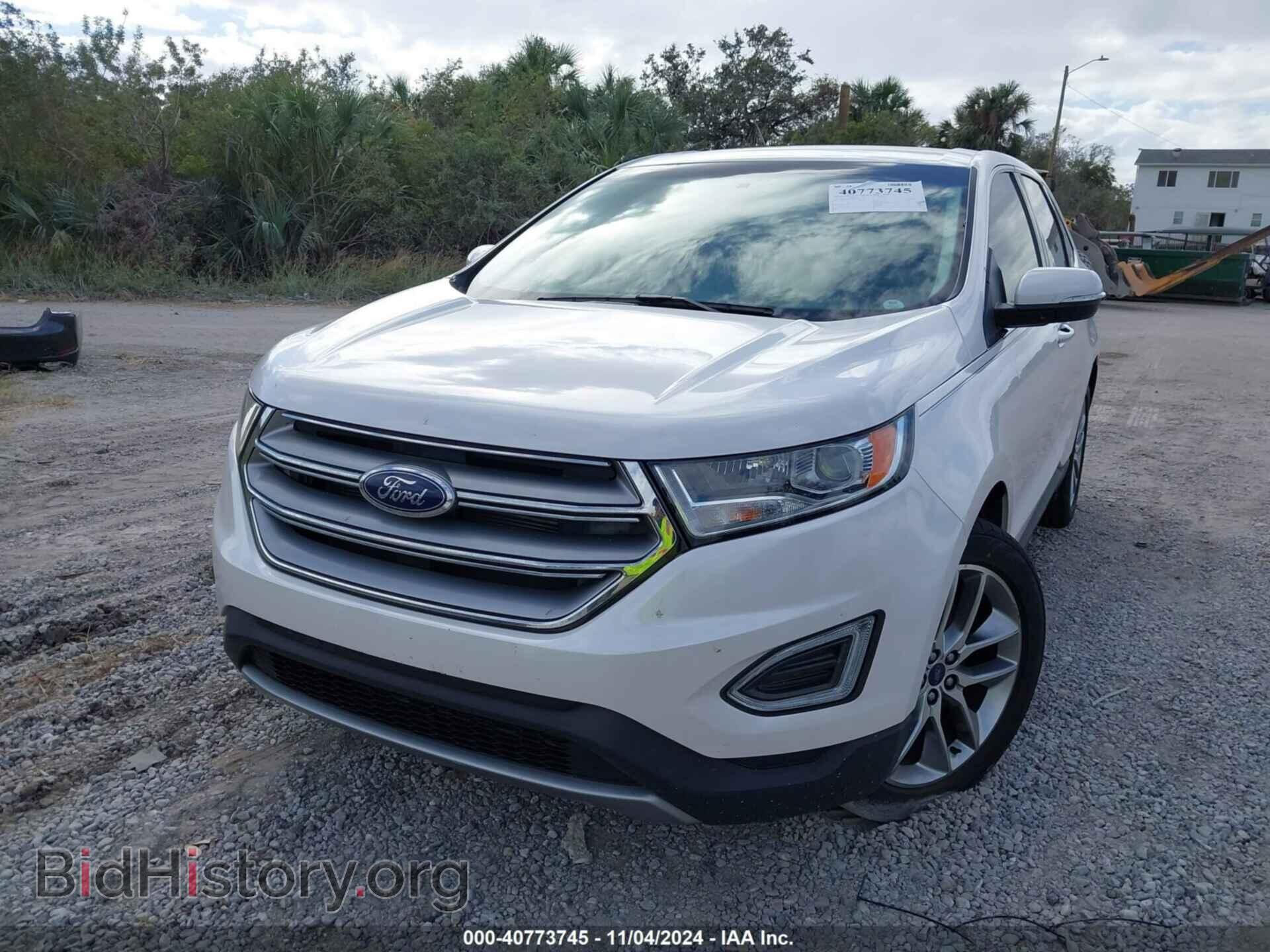 2018 FORD EDGE - VIN: 2FMPK4K87JBB36253 - Фото 2
