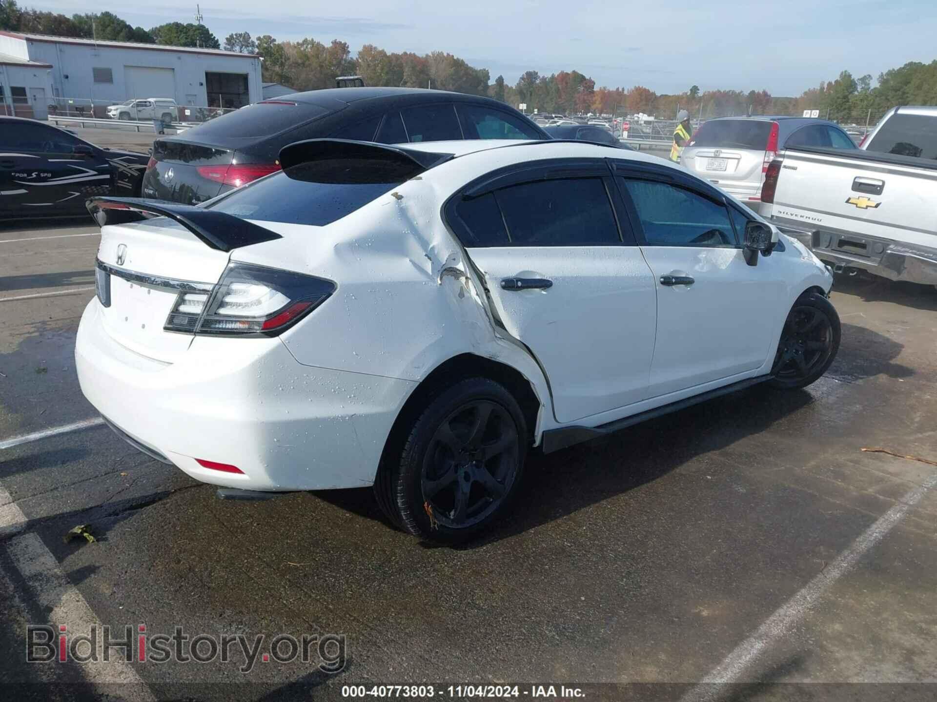 2015 HONDA CIVIC - VIN: 19XFB2F73FE222360 - Фото 4