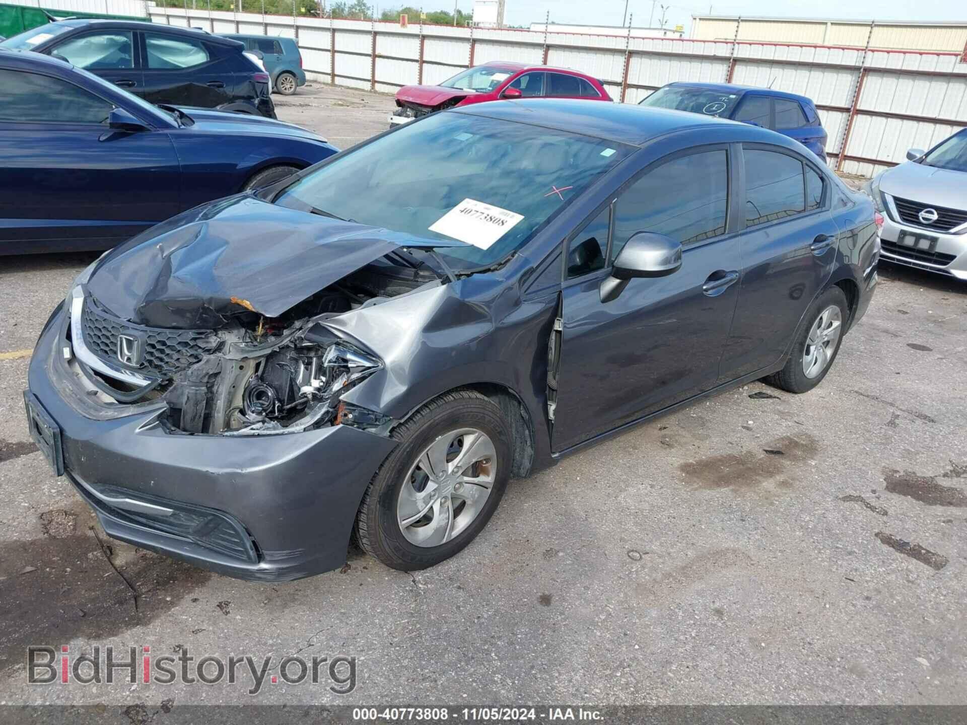 2013 HONDA CIVIC - VIN: 2HGFB2F59DH548200 - Фото 2