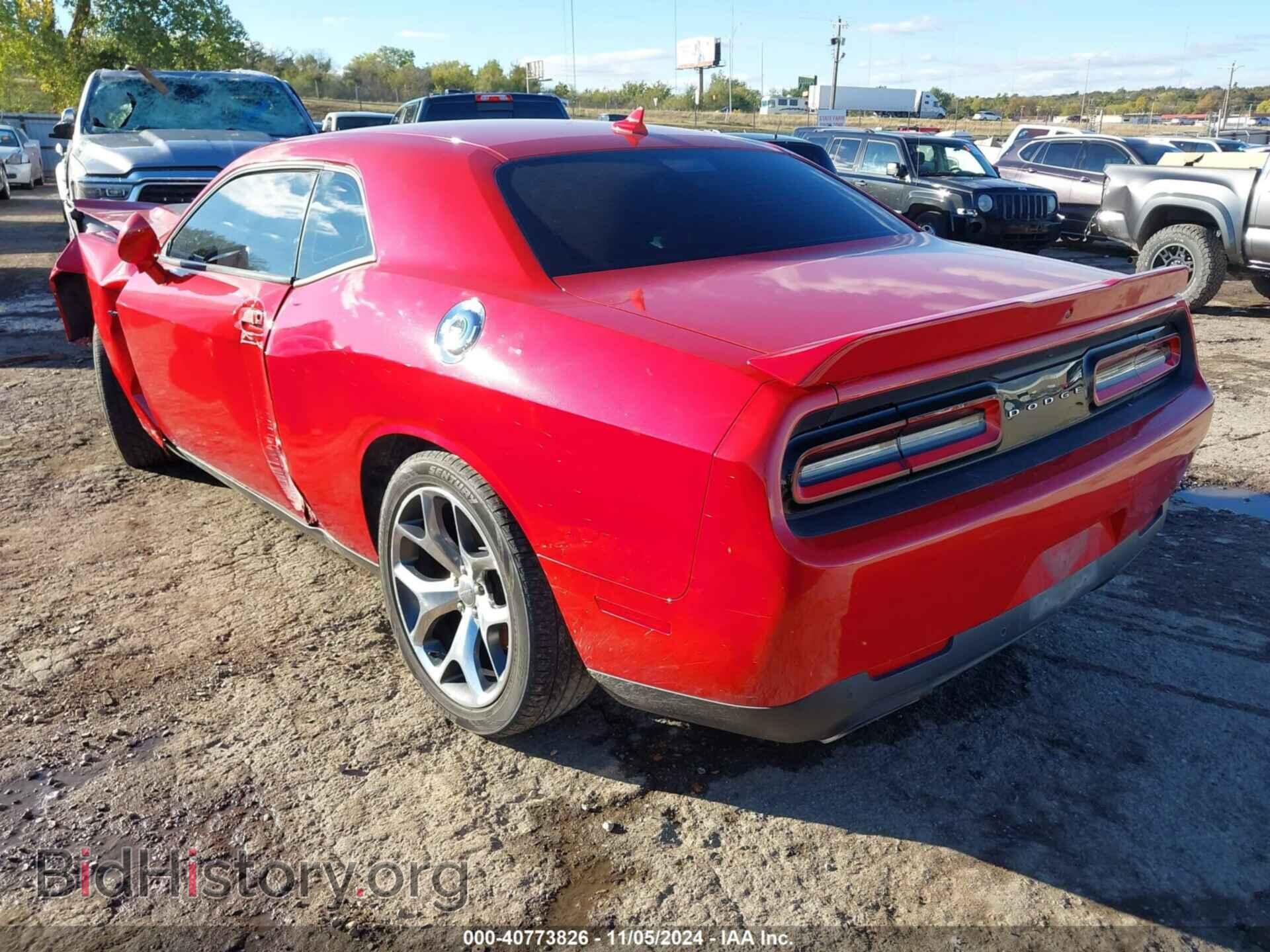 2015 DODGE CHALLENGER - VIN: 2C3CDZBT4FH708189 - Фото 3